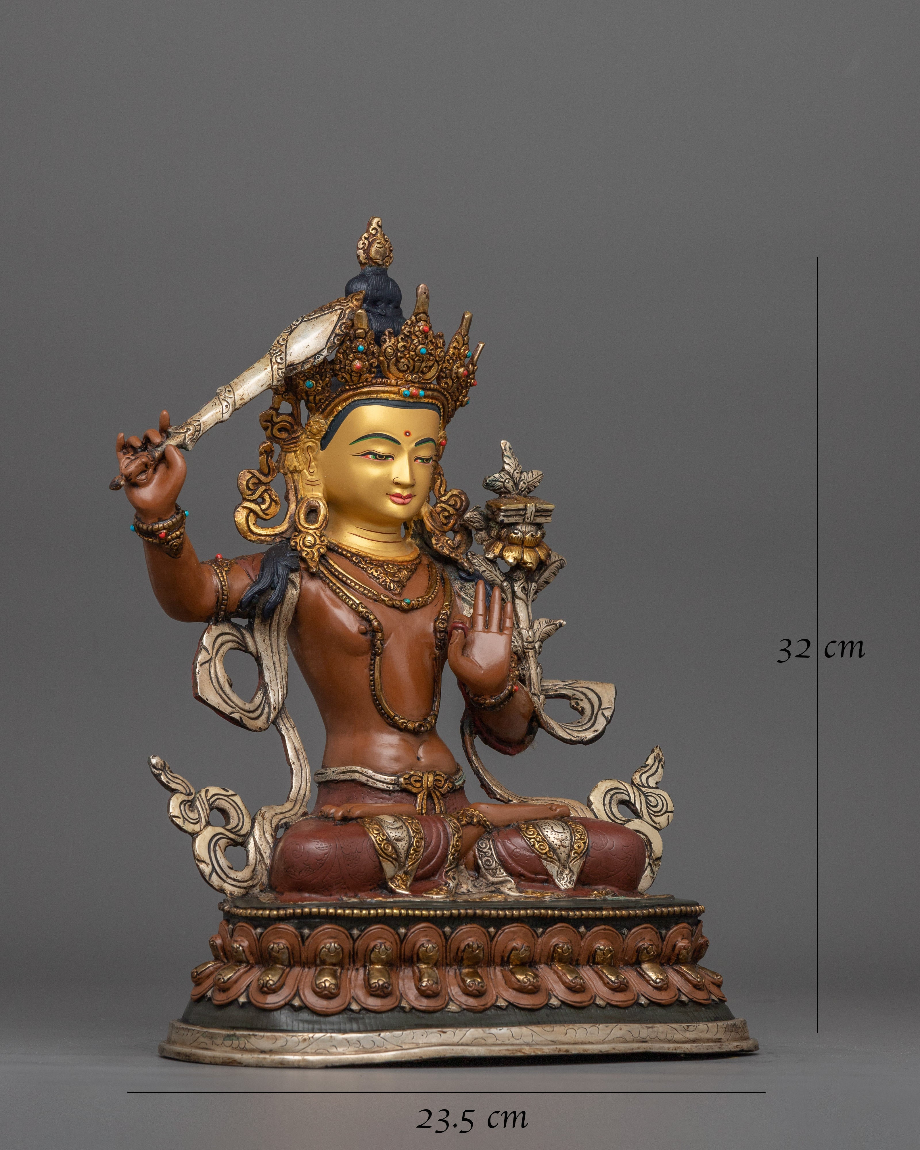 youthful-bodhisattva-manjushri-statue