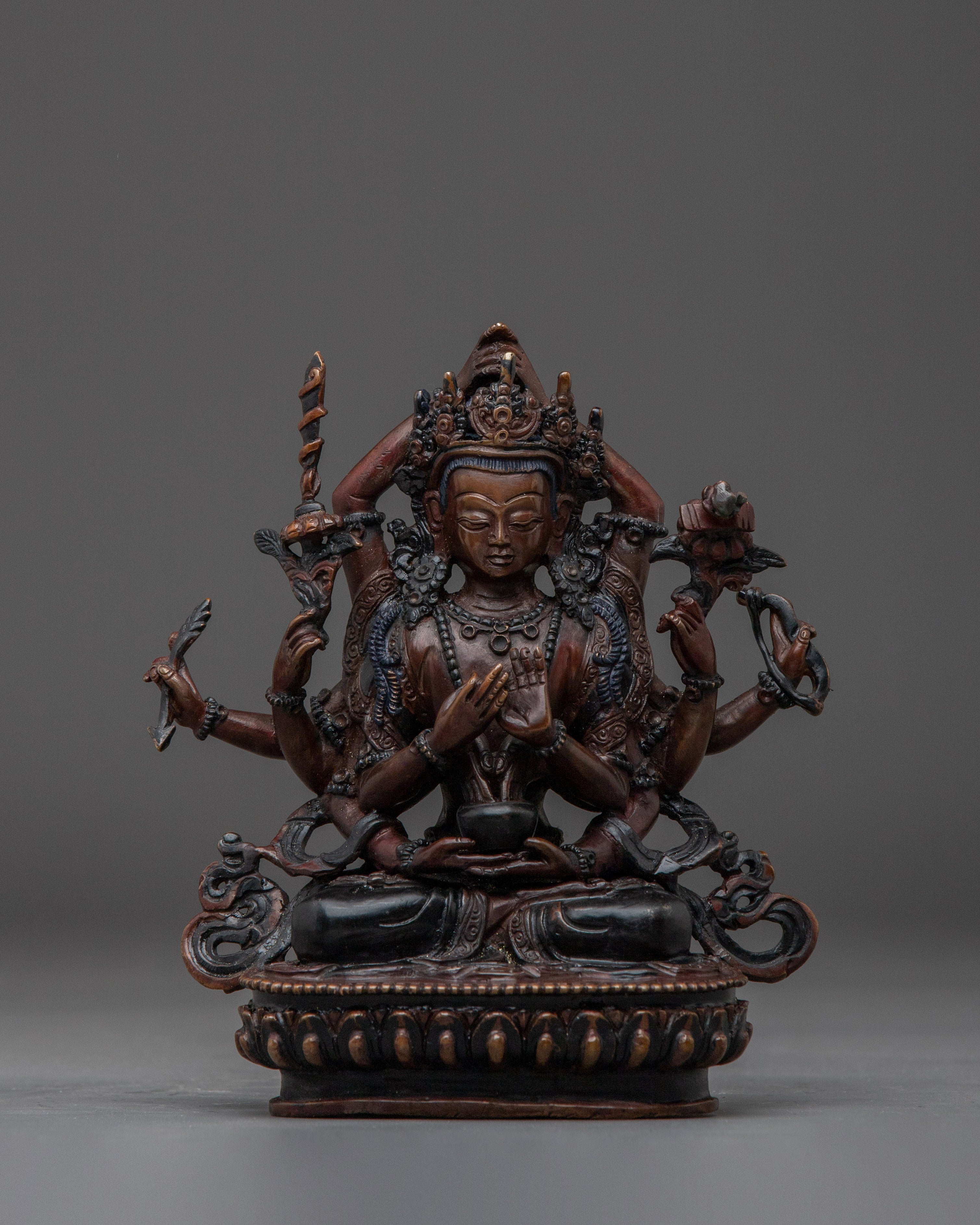 Tibetan Buddhist Sculpture namasangati