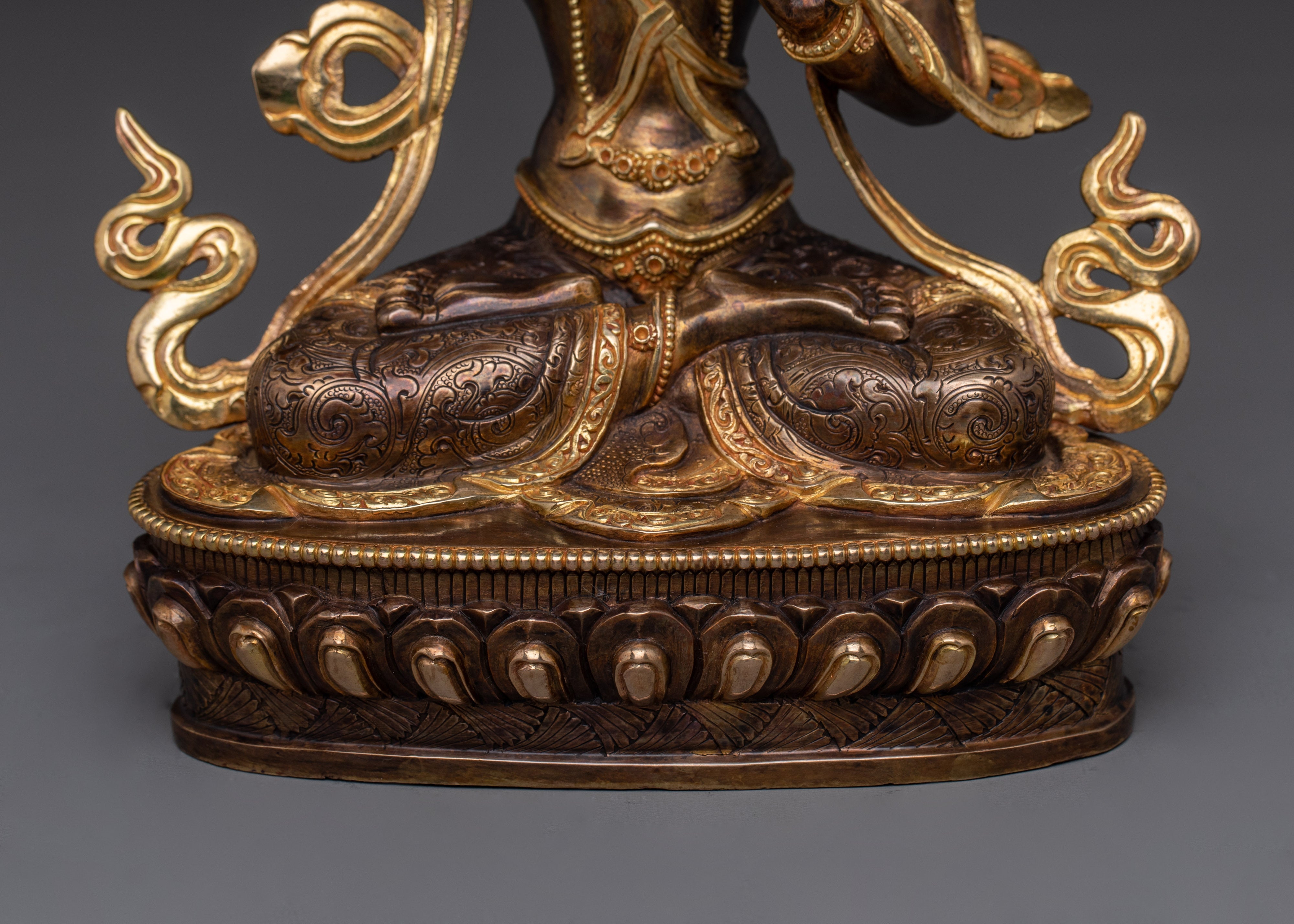 Tibetan Buddhist Icon Manjushri | Bodhisattva of Transcendent Wisdom