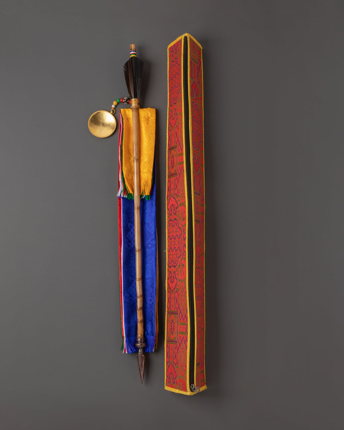 Traditional Himalayan Ritual Arrow | Sacred Tibetan Ceremonial Object