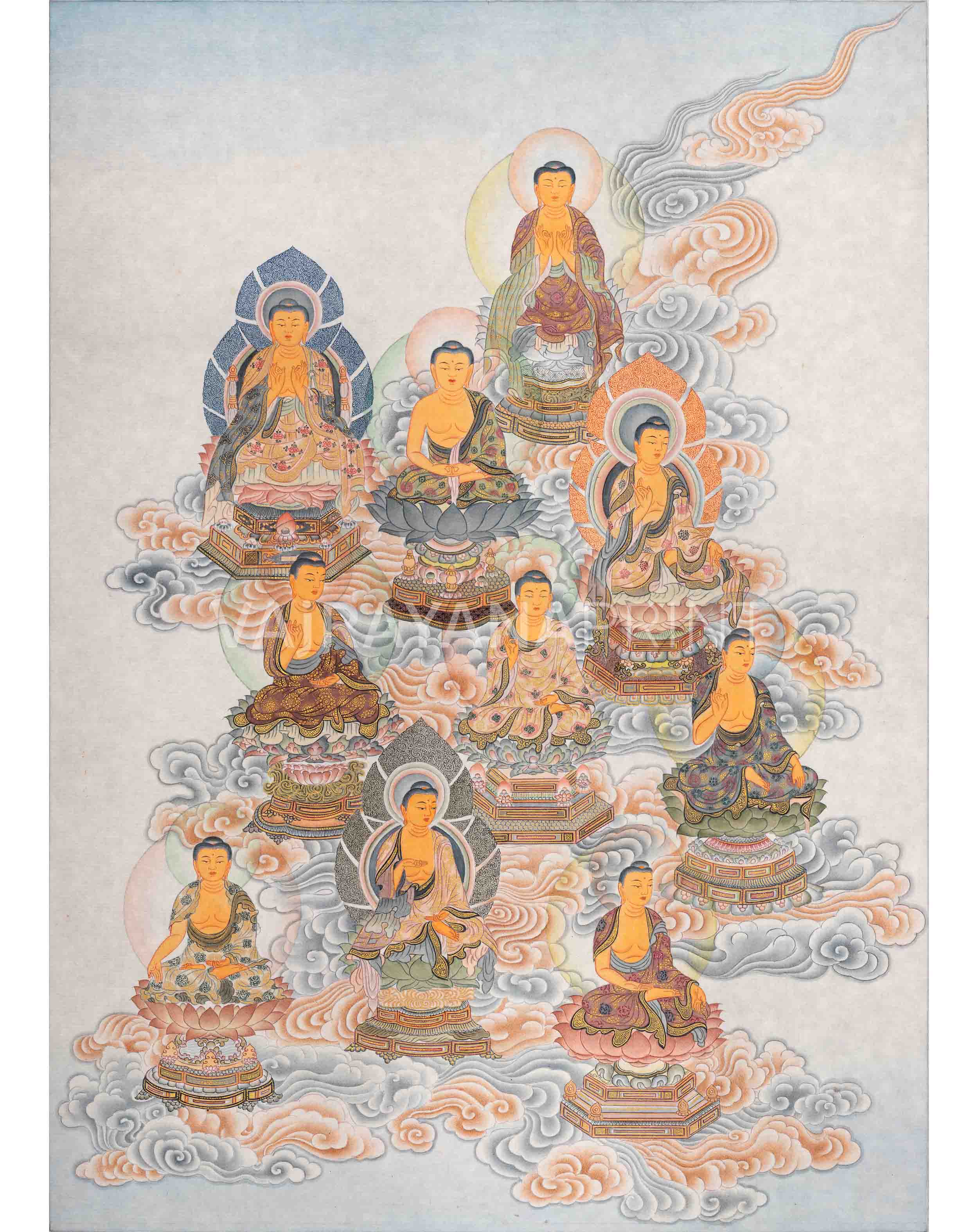 Buddha Thangka Print