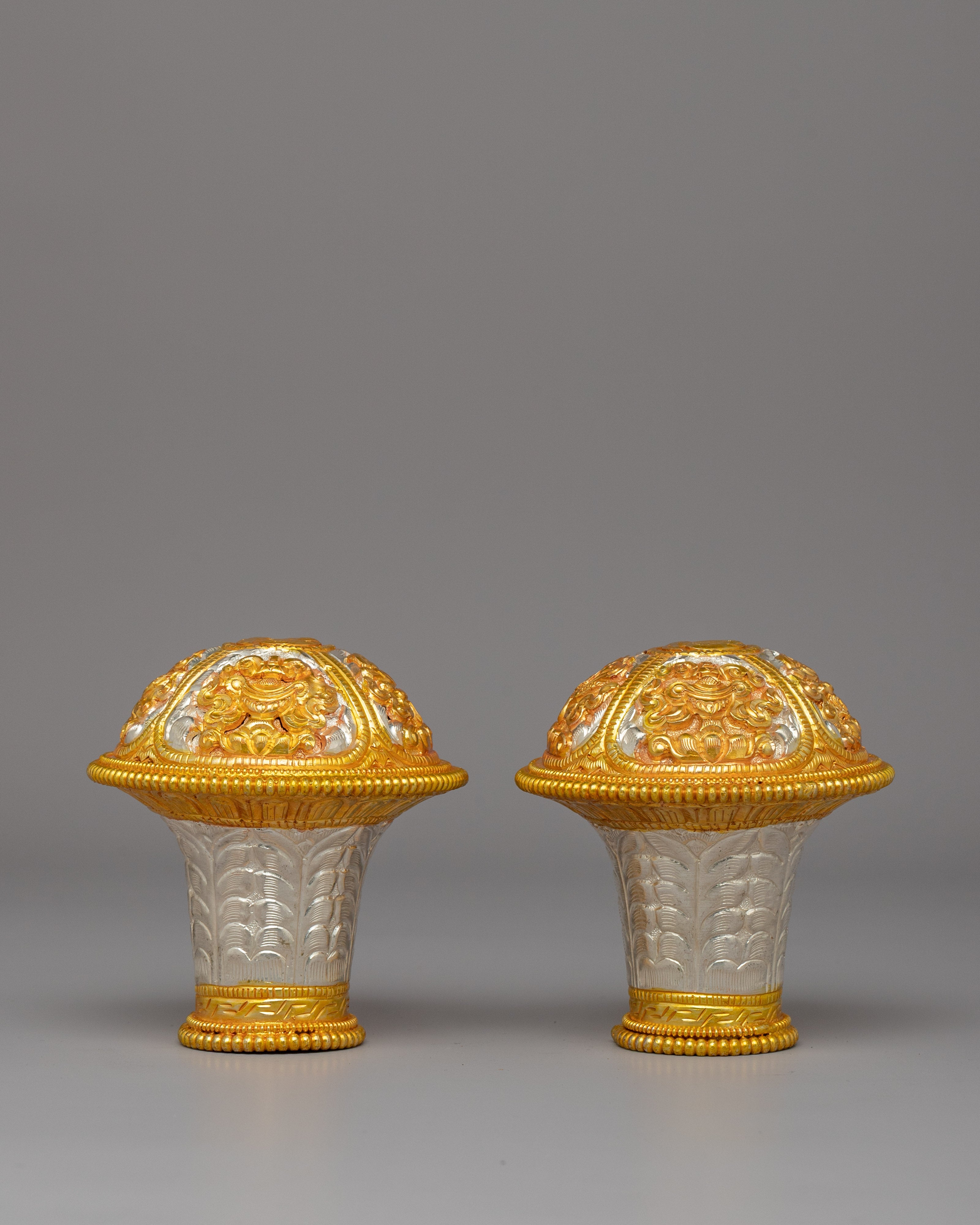 Handcrafted Brocade Stick Cap