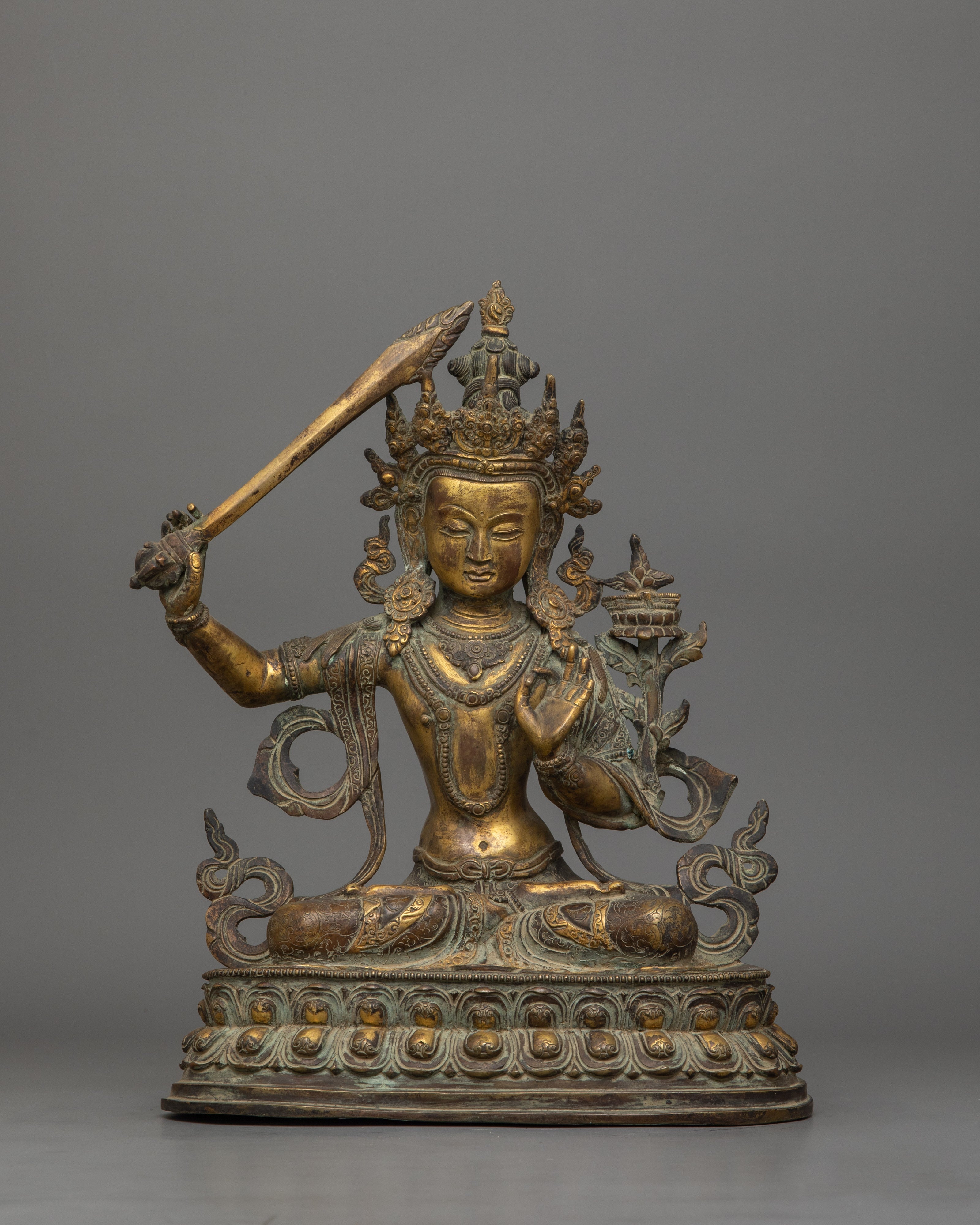 Antique Finished Manjushri