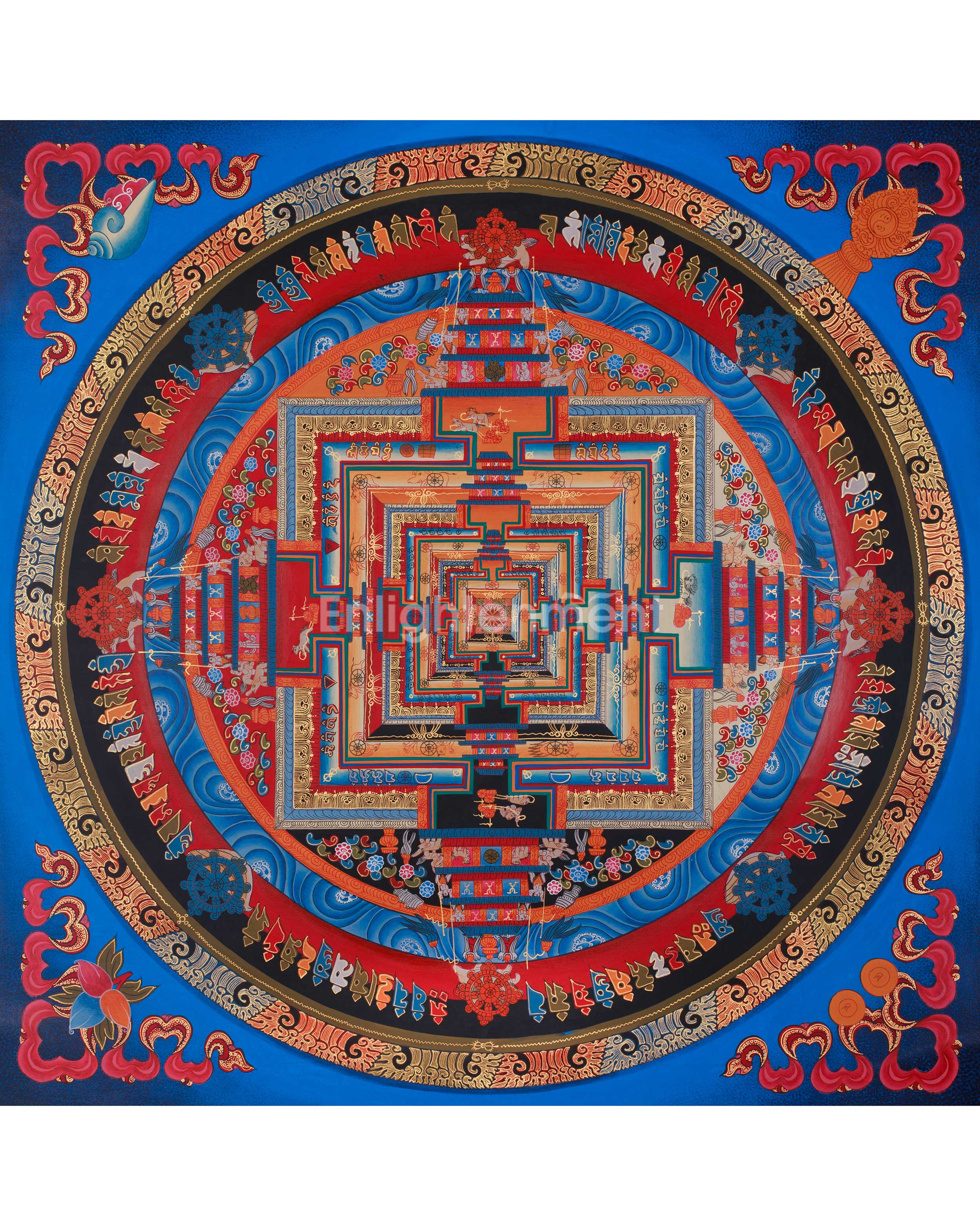 24-inch Kalachakra Mandala