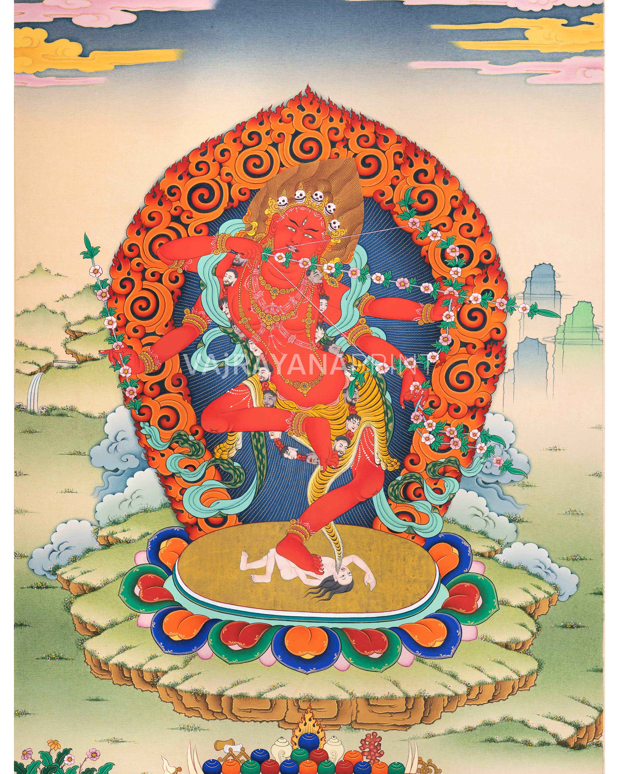 Kurukulla Canvas Print