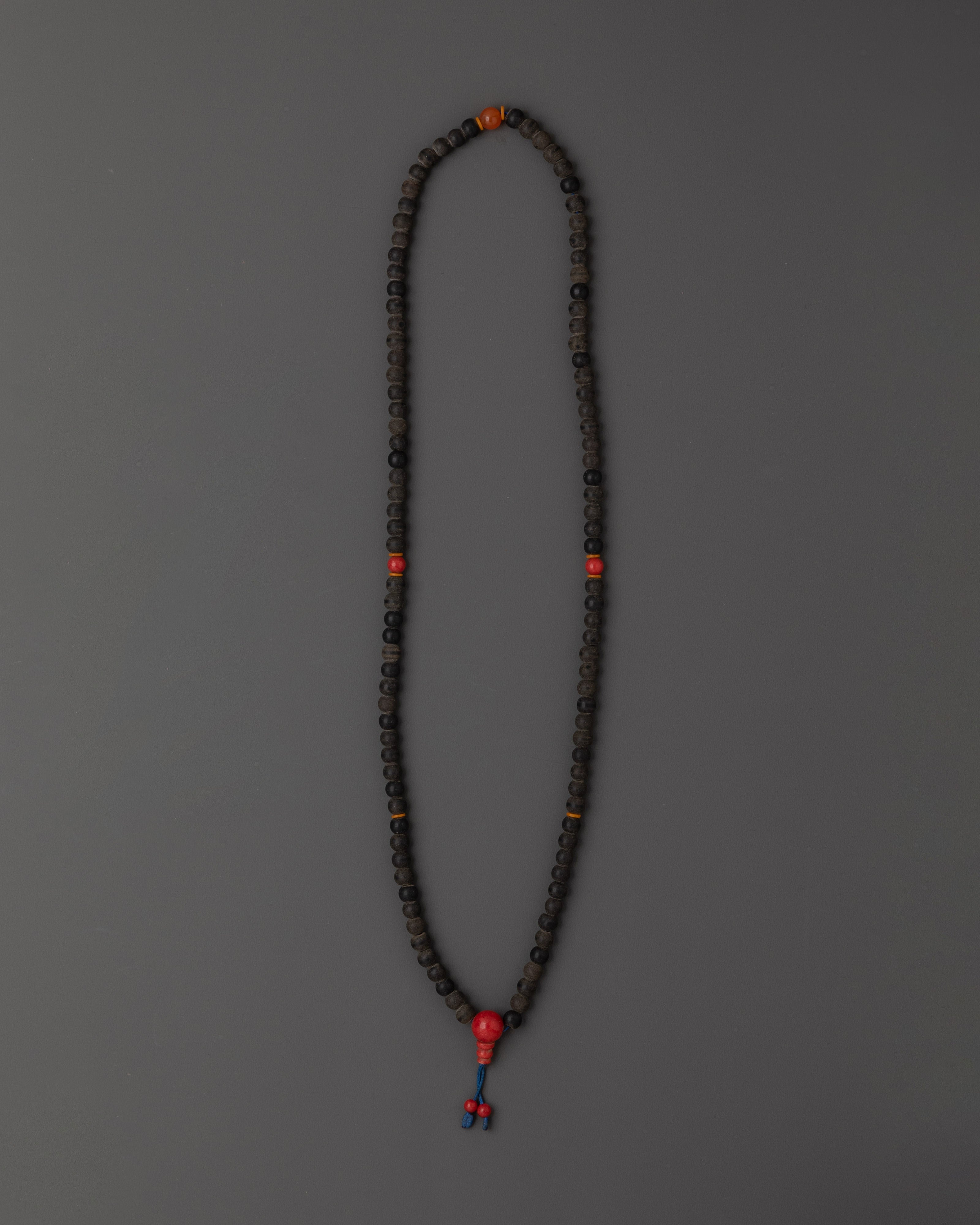 Buddhist Prayer Mala Beads Necklace for Meditation