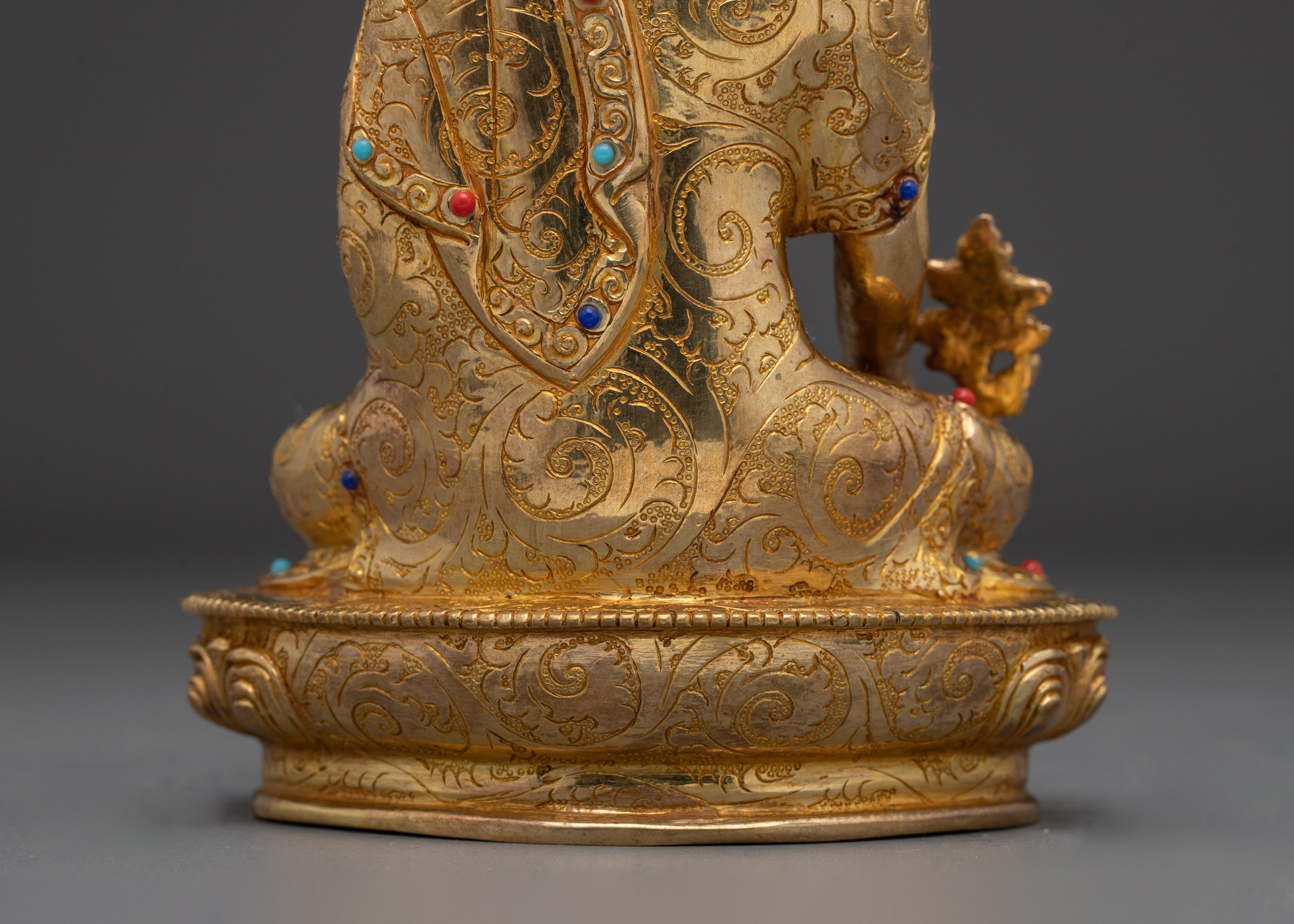 Exquisite Medicine Buddha Sculpture | Buddhist Healing Deity