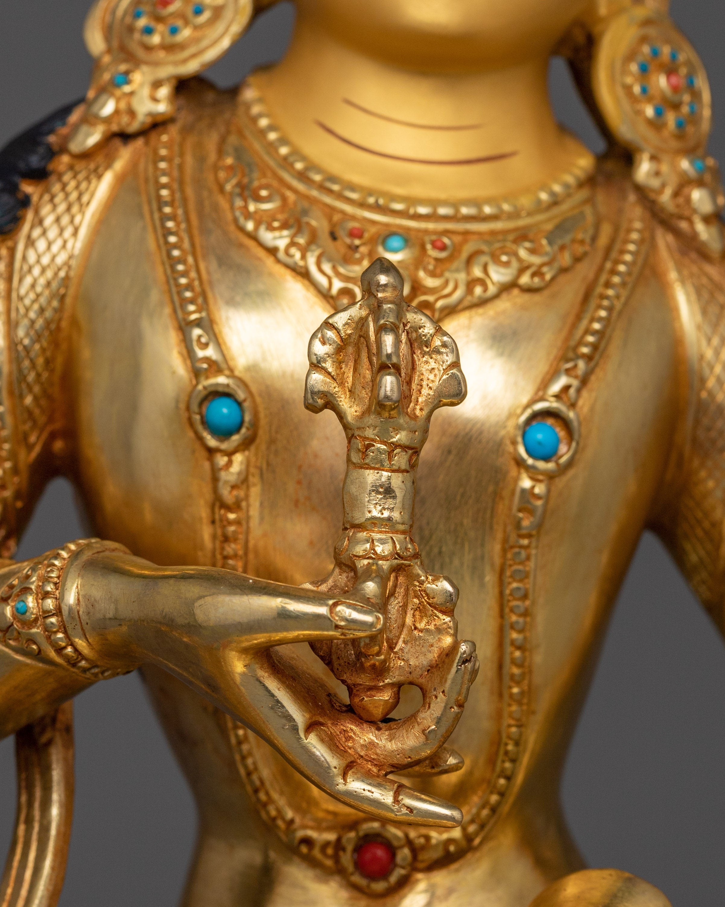 Vajrasattva Tibetan Deity Statue | Symbol of Purification and Enlightenment