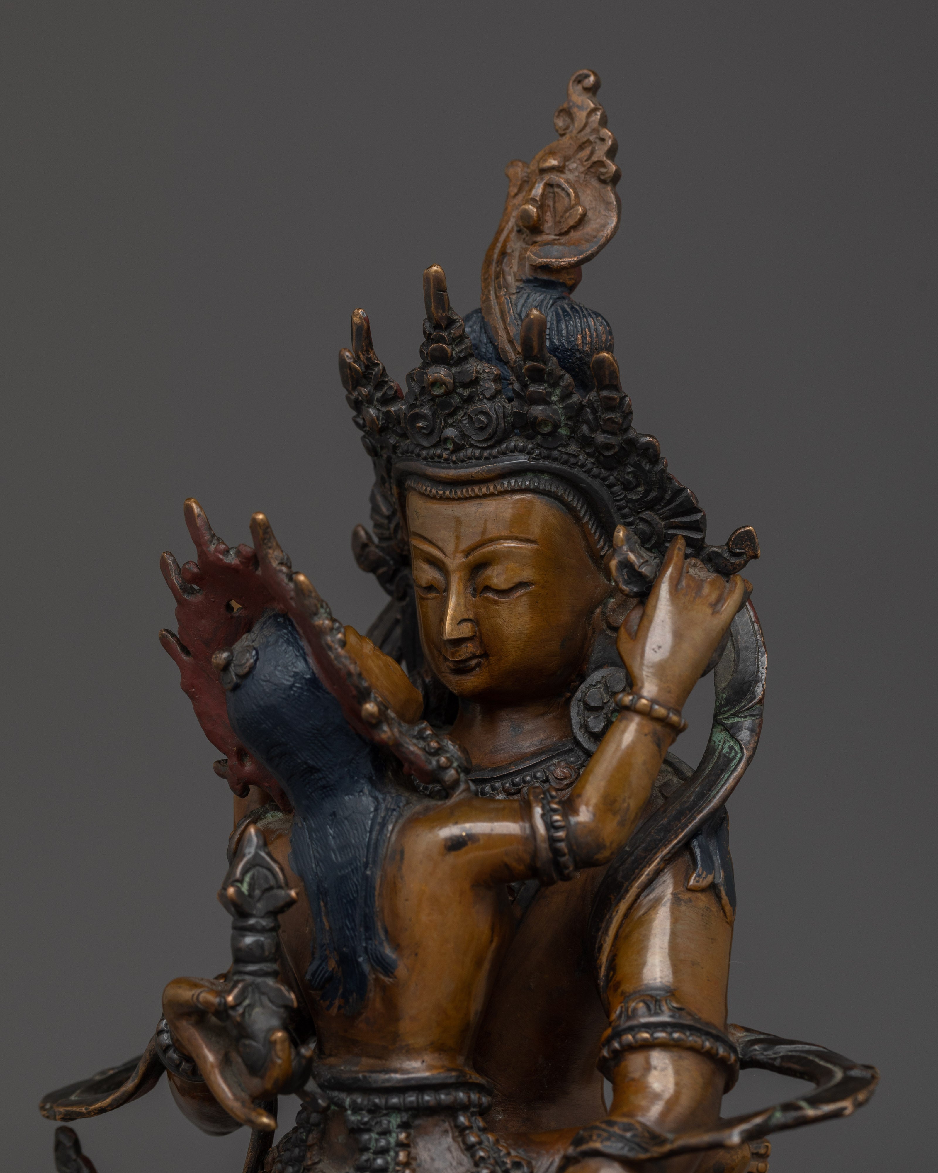 Sculpture of Vajrasattva with Consort | Tantric Union of Wisdom & Compassion