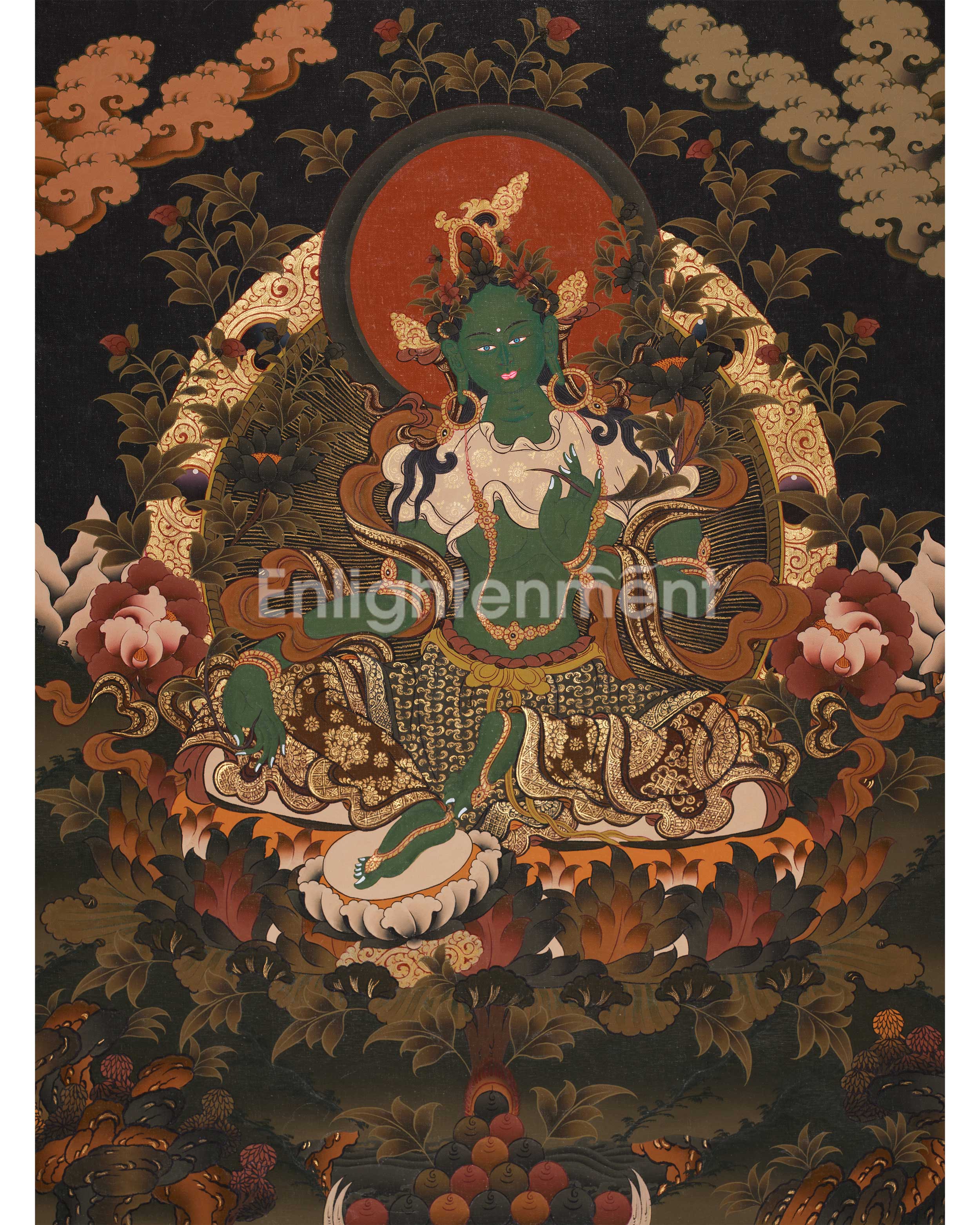 25-inch-green-tara-painting