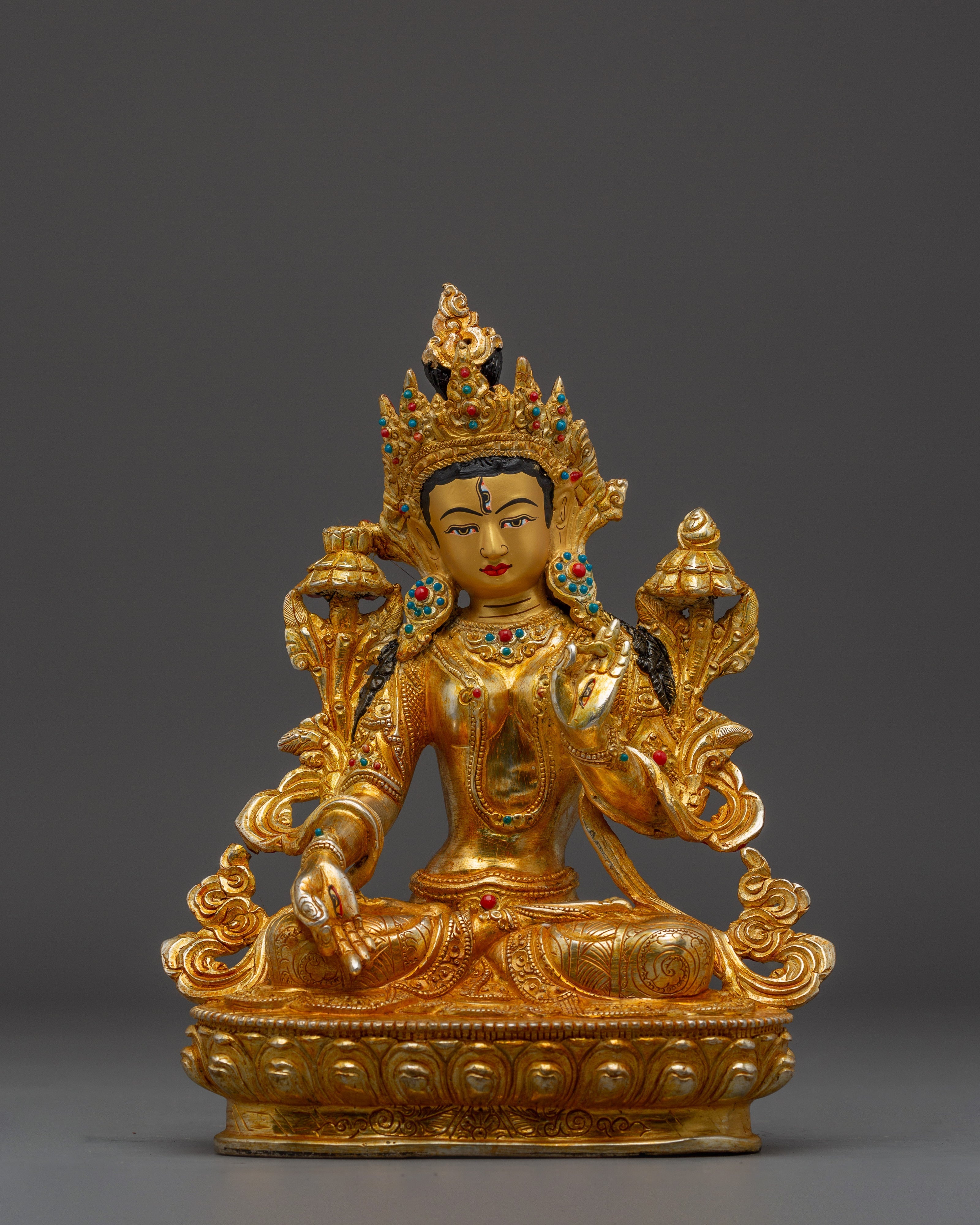 handcrafted-white-tara-copper-artwork