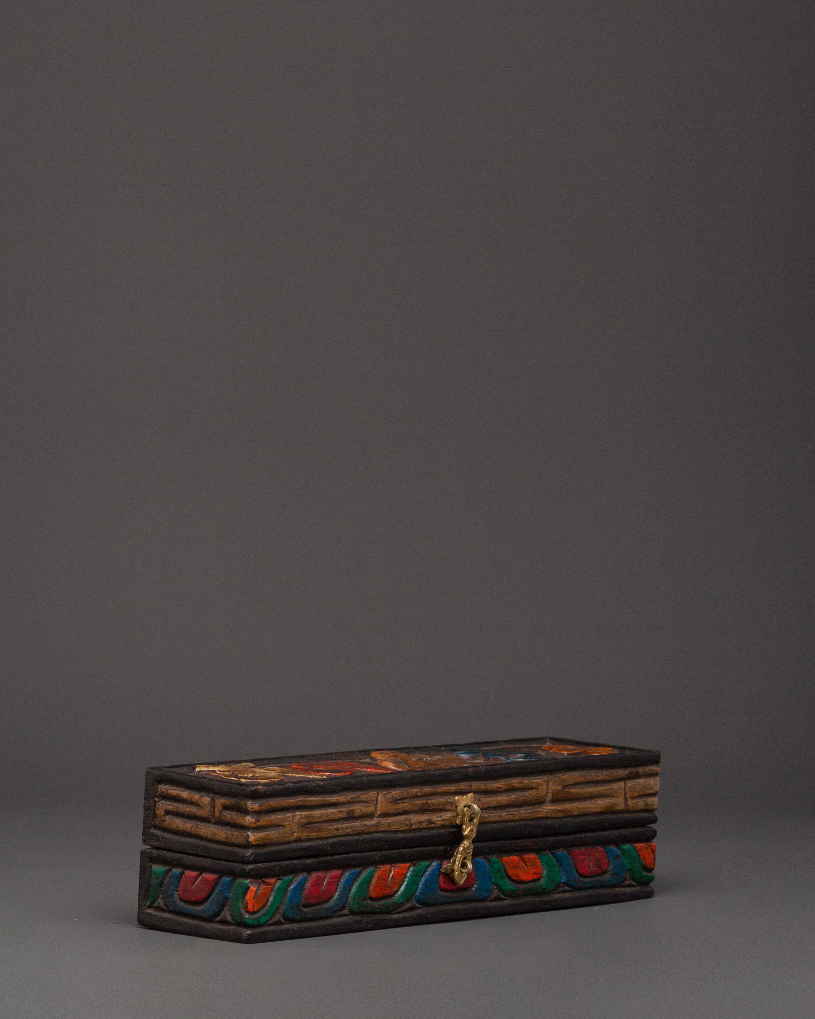 Handcrafted Phurba with Box | Buddhist Powerful Weapon Phurba for Protection