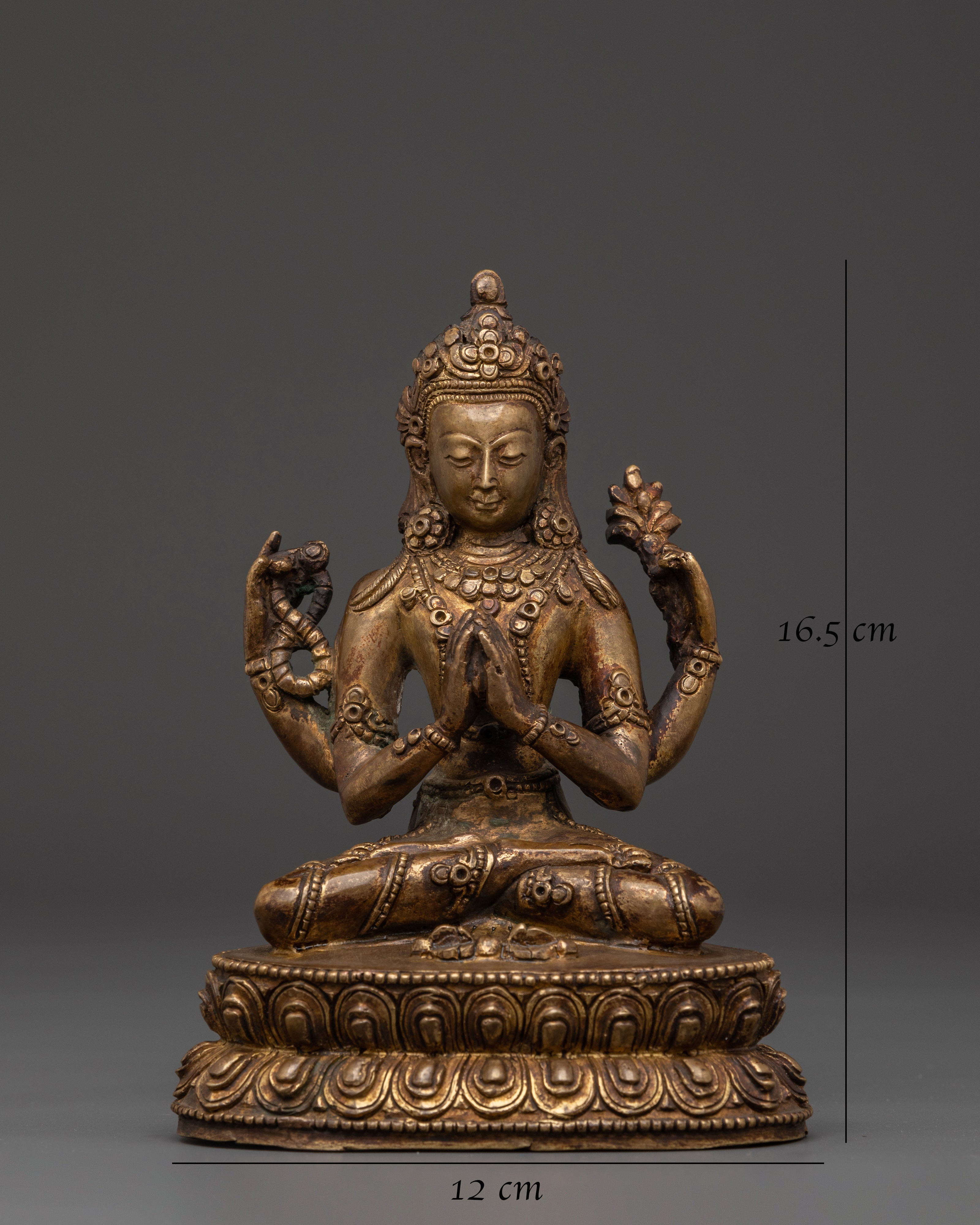 Handcrafted Chenrezig