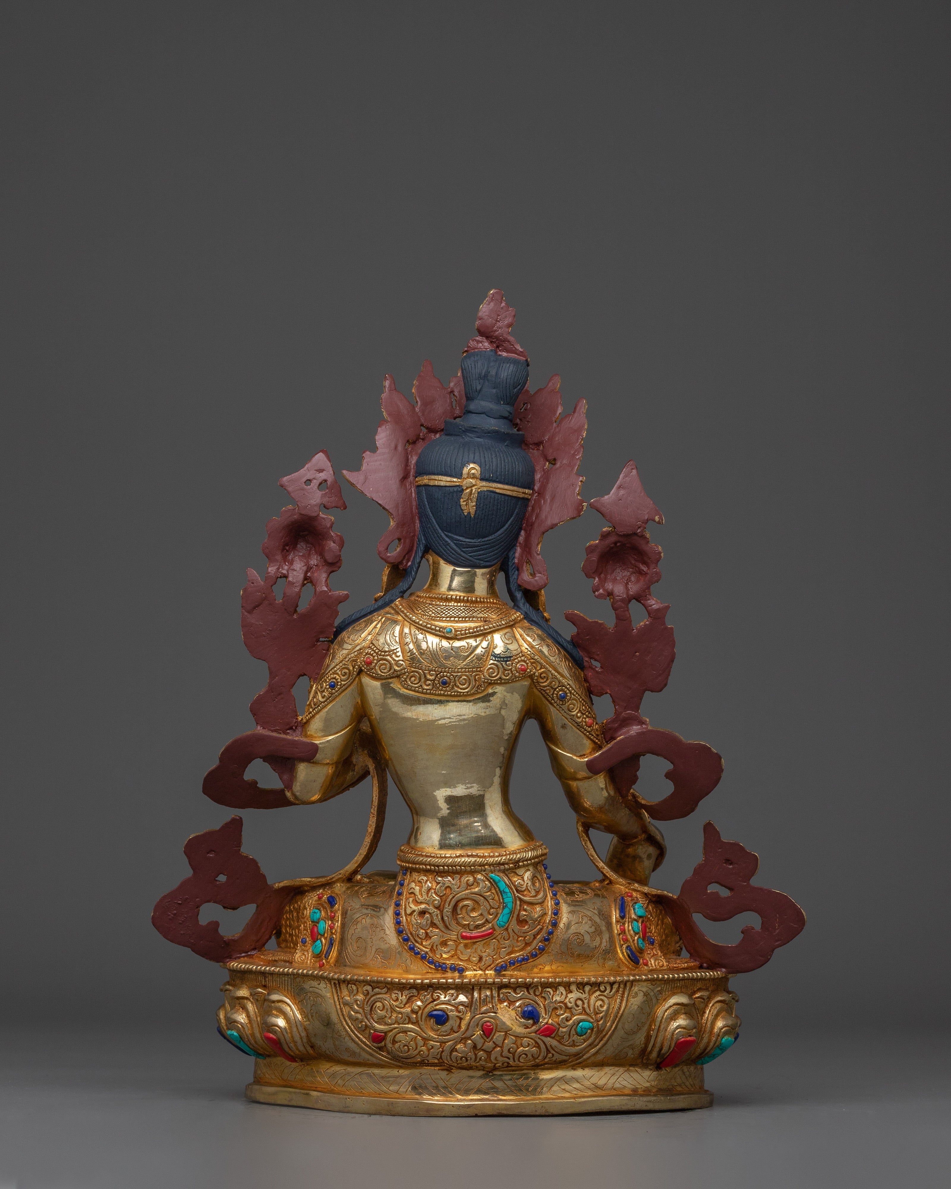 Handmade Compassionate Mother White Tara Statue | Path of Wisdom and Longevity