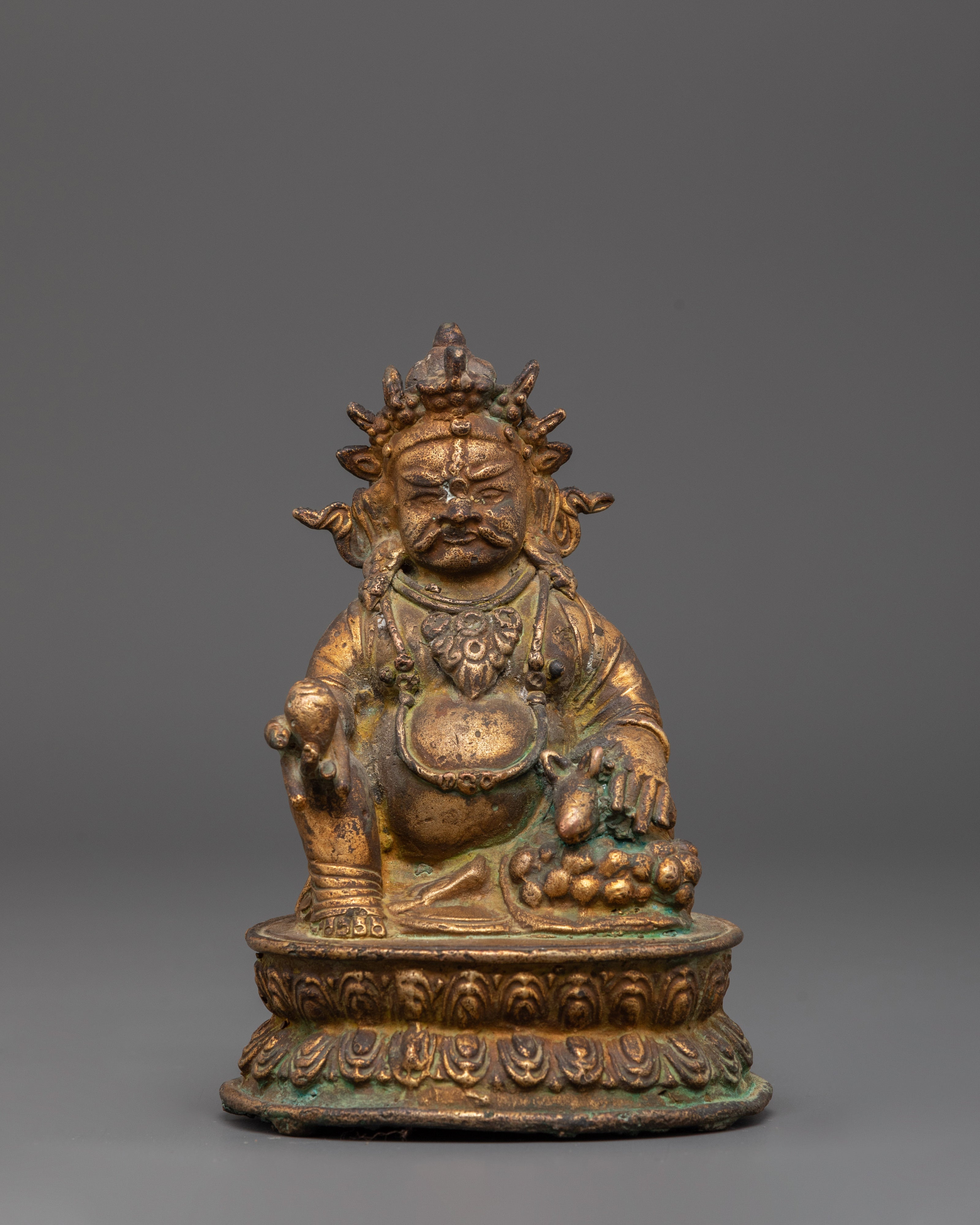 Copper Statue of Dzambhala | Statue for Prosperity and Blessings