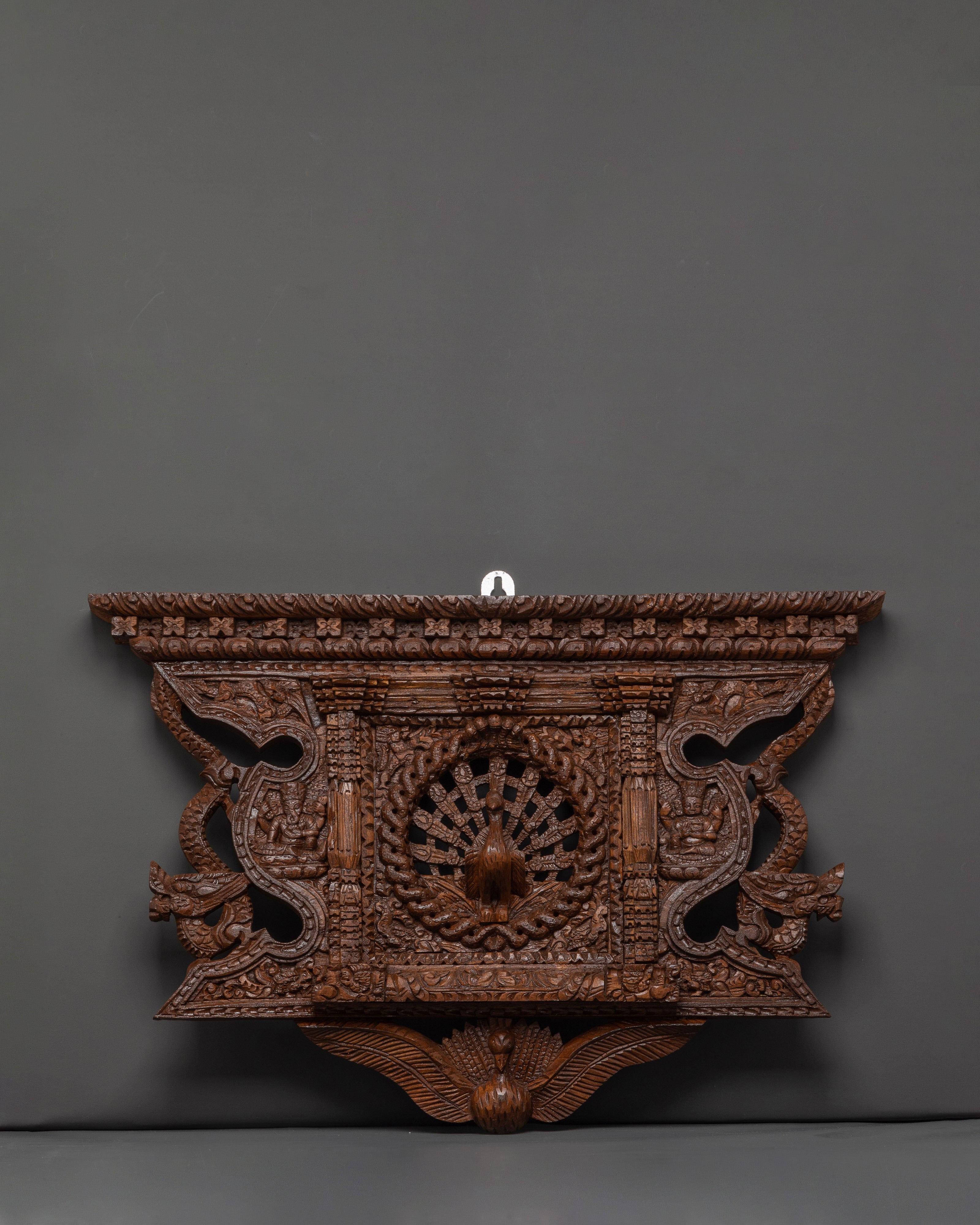 Tibetan Wood Wall Hanging,