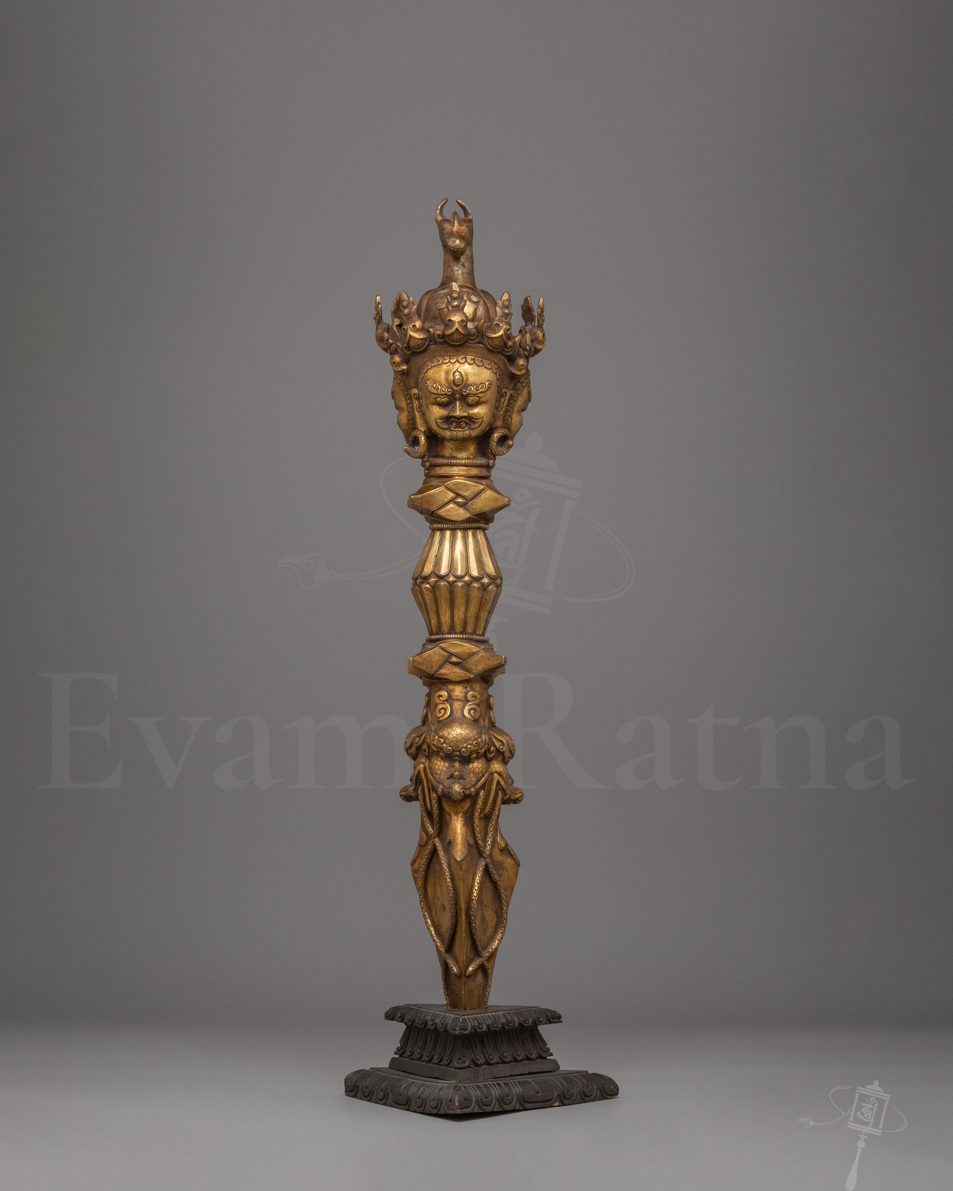 Handmade Hayagriva Phurba | Tantric Dagger for Spiritual Rituals