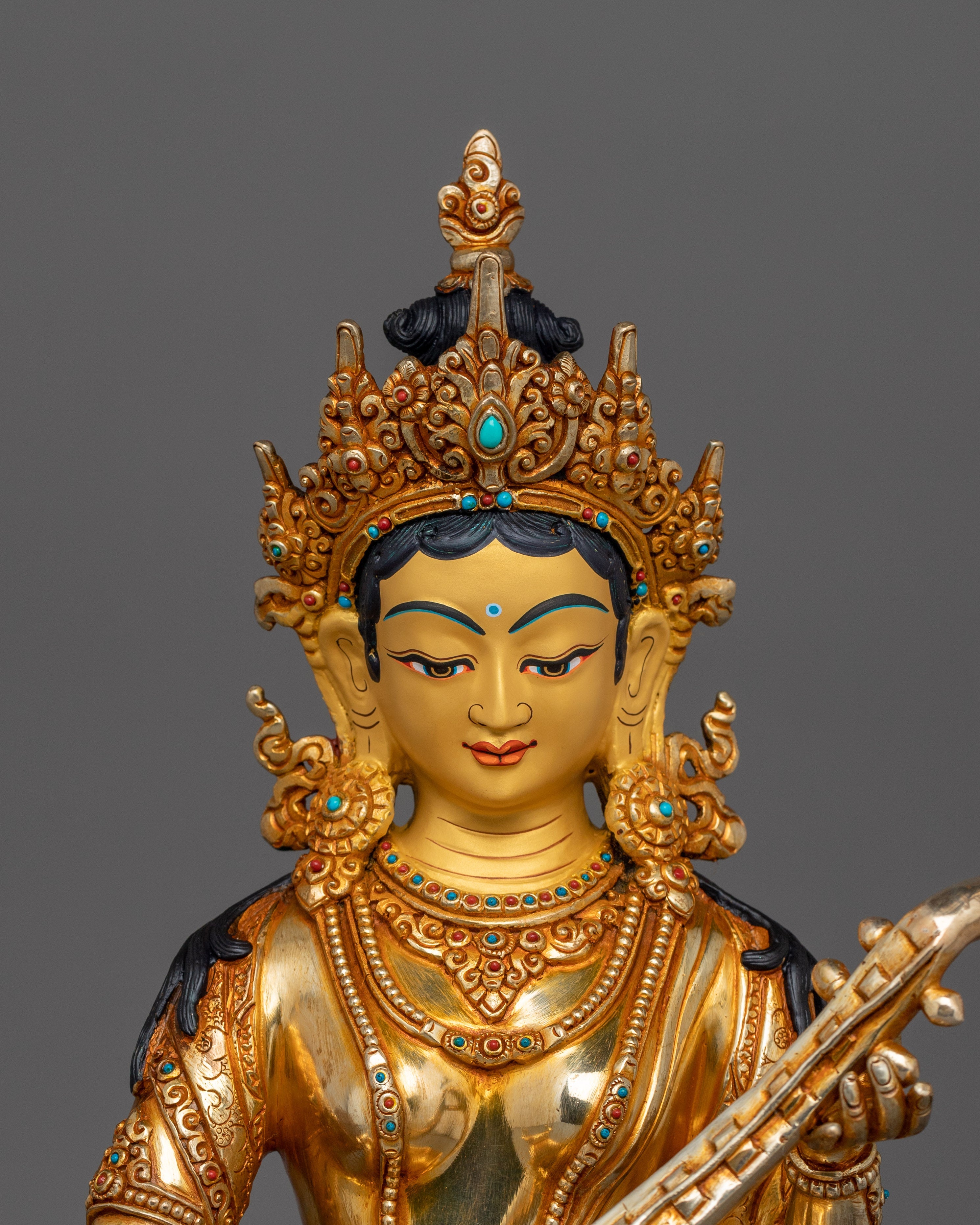 Handcrafted Religious Altar Saraswati | Goddess of Learning