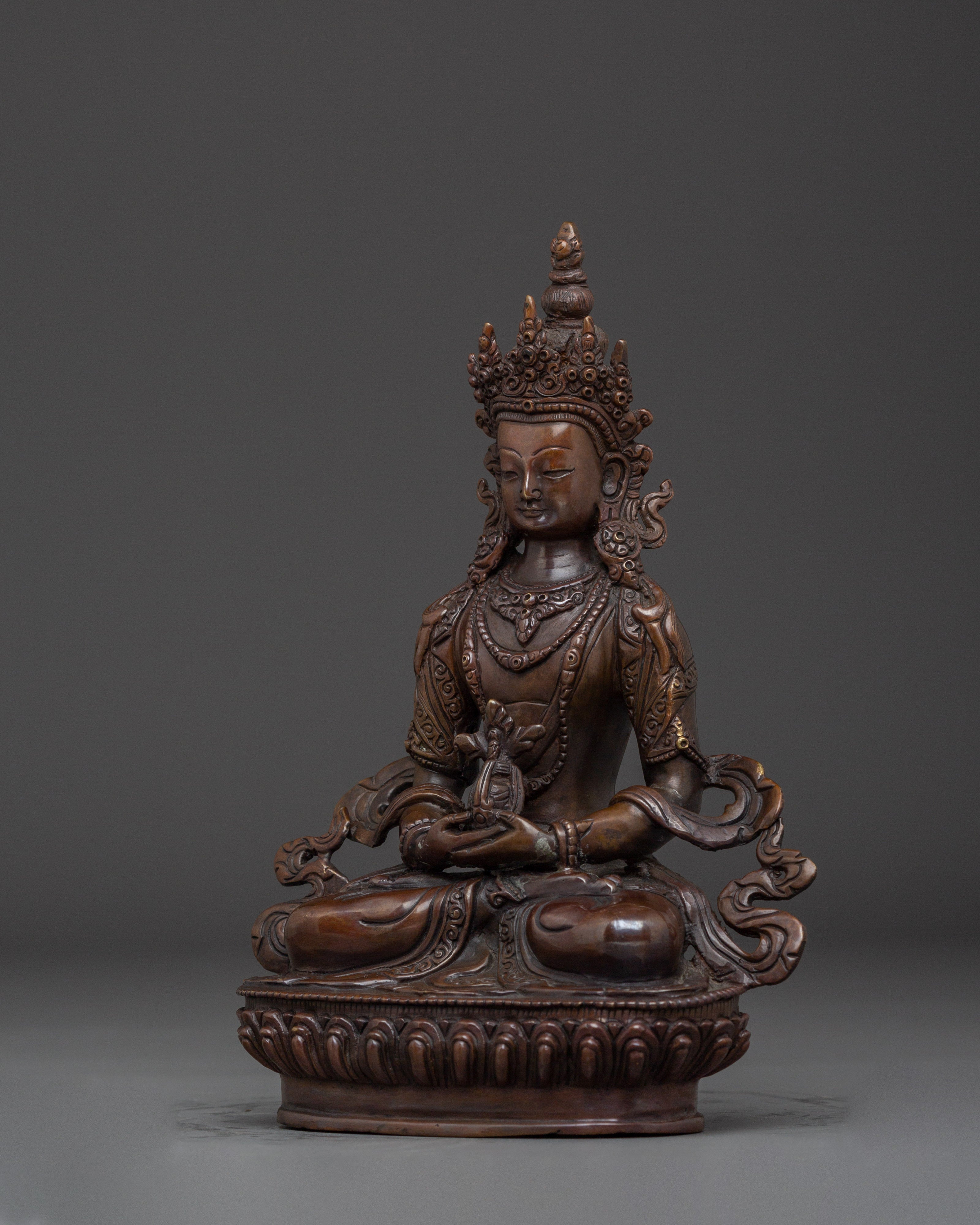 8.7 Inch Amitayus Statue | Buddha of Infinite Life