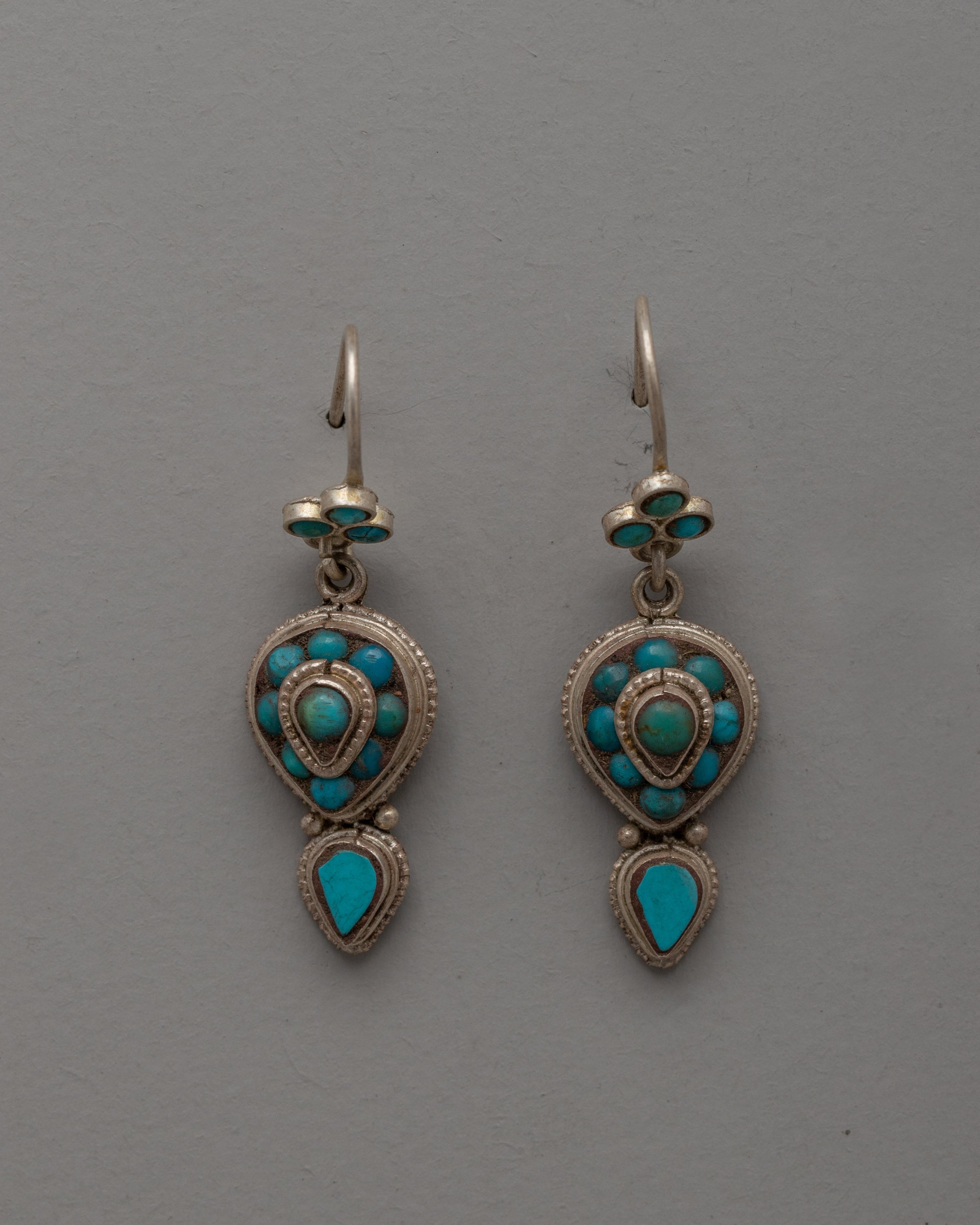 Dangle Turquoise Earrings