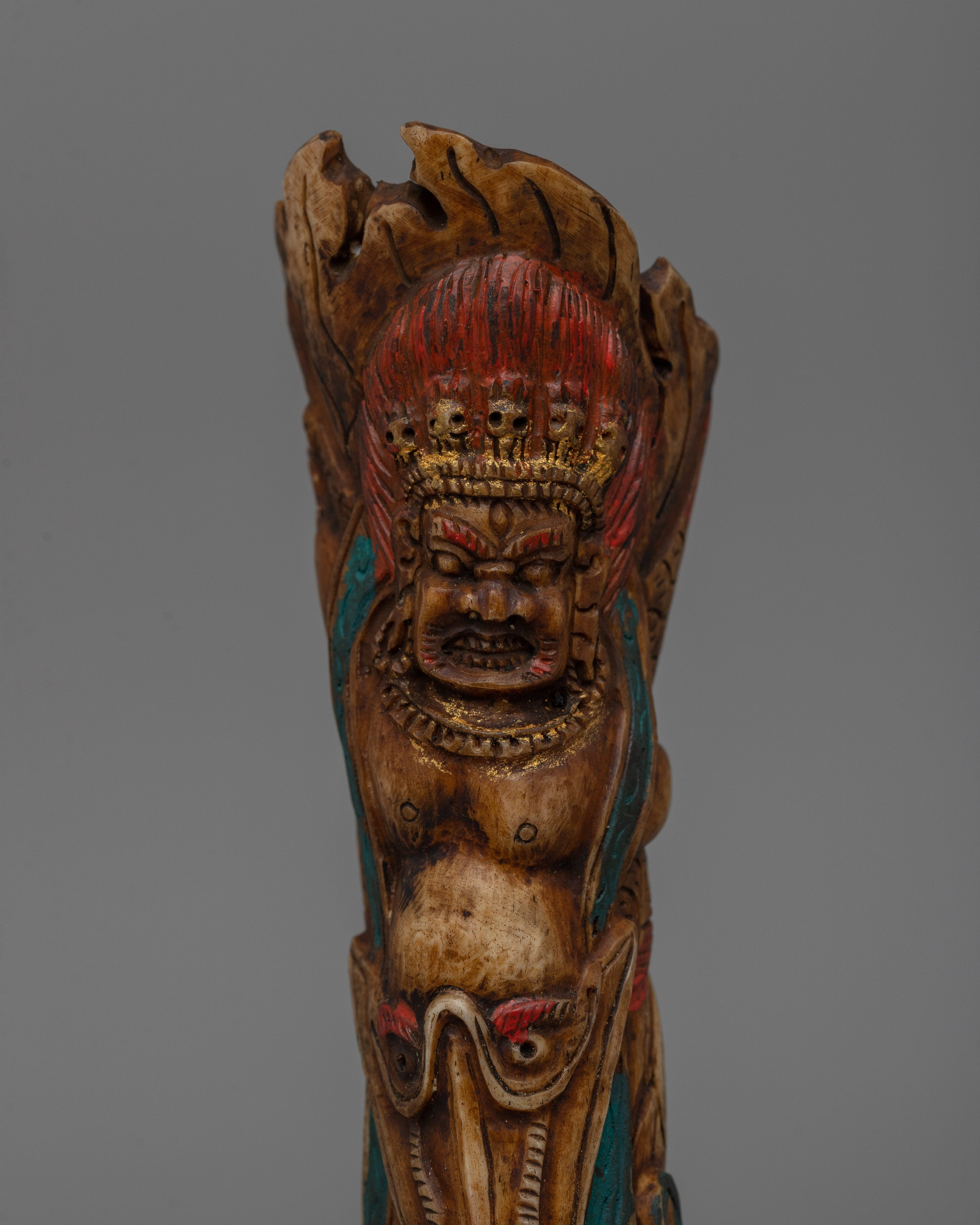 Handcrafted Mahakala Statue | Guardian of Tibetan Buddhism