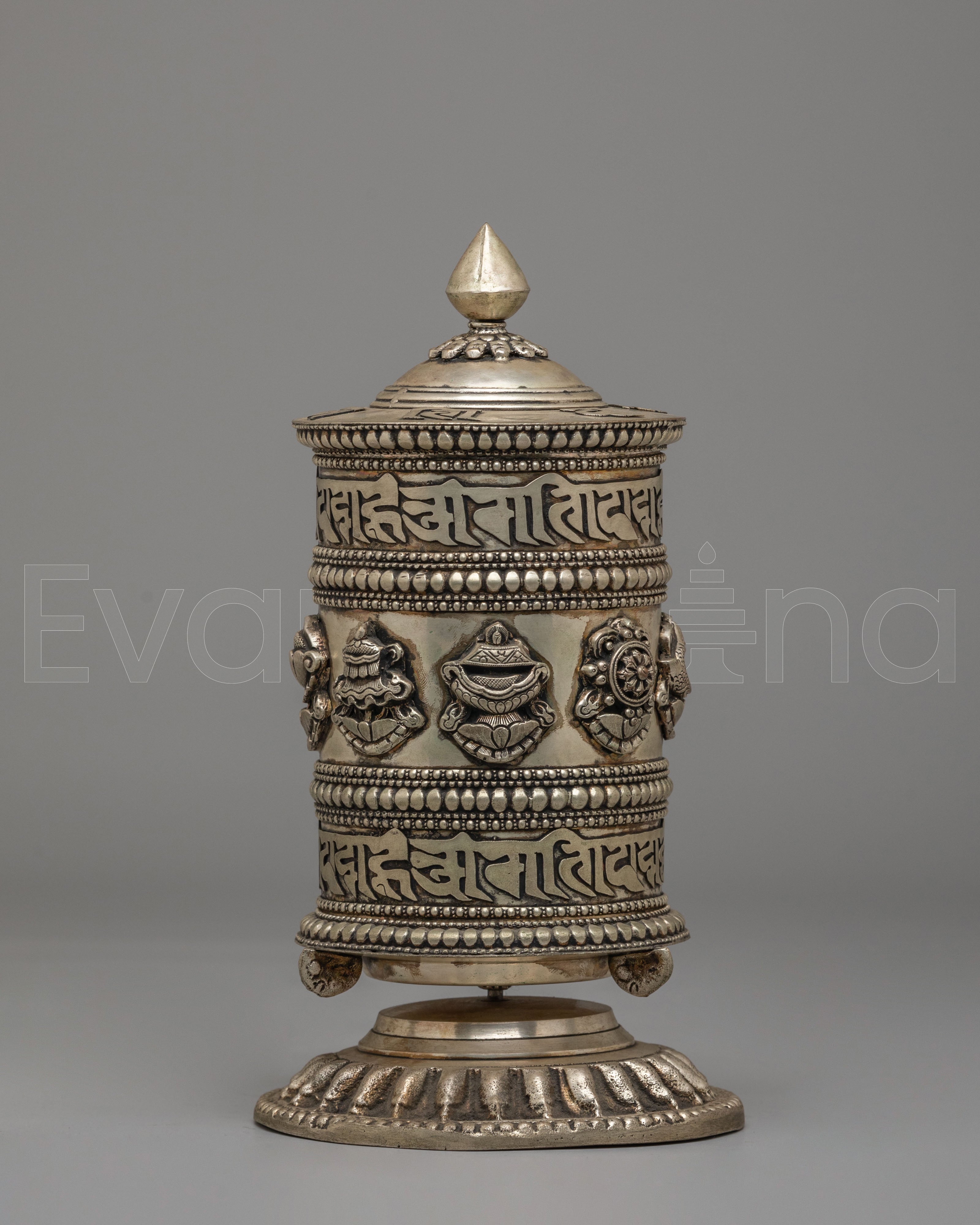 Tibetan Ritual Prayer Wheel