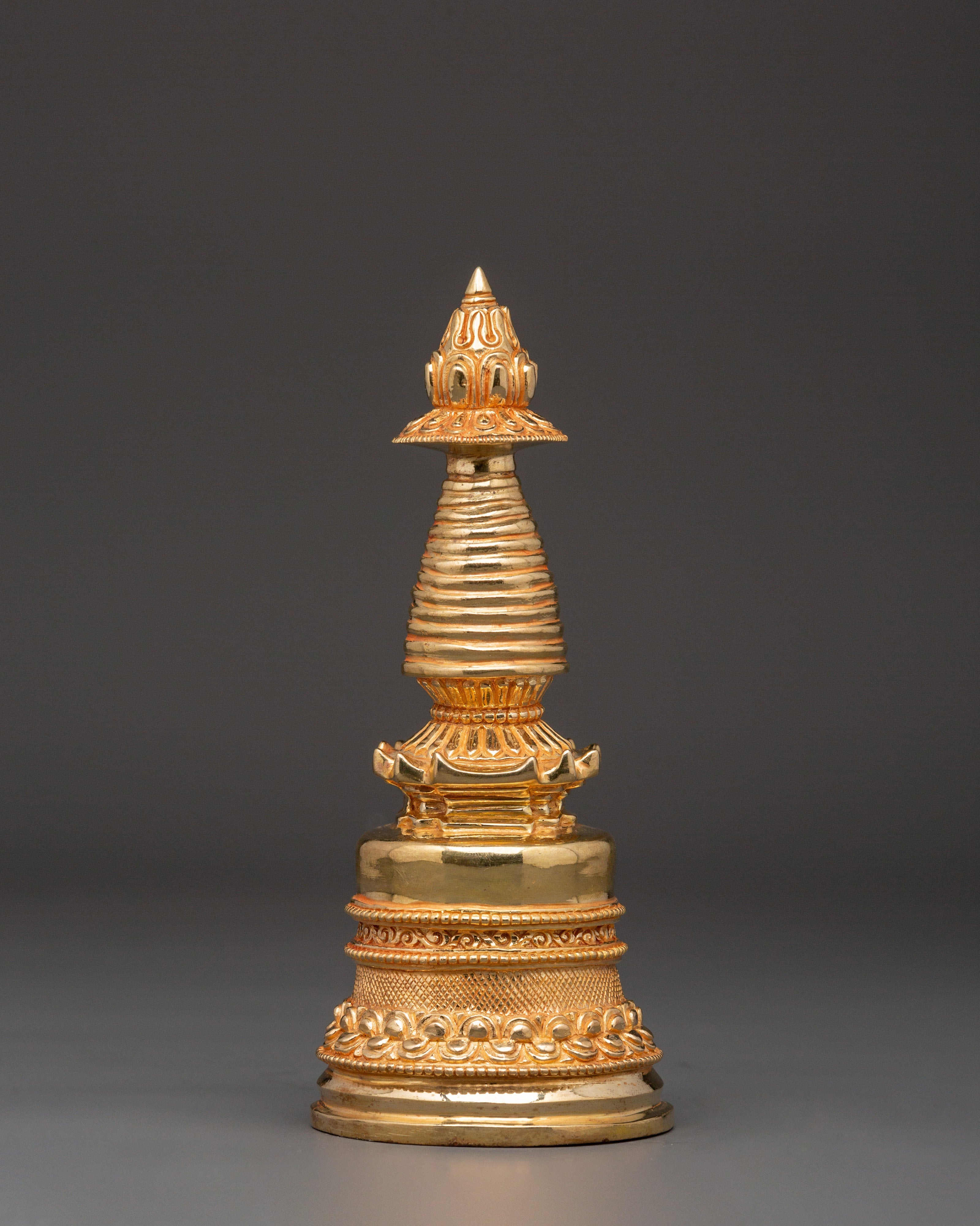 sacred-gold-plated-stupa