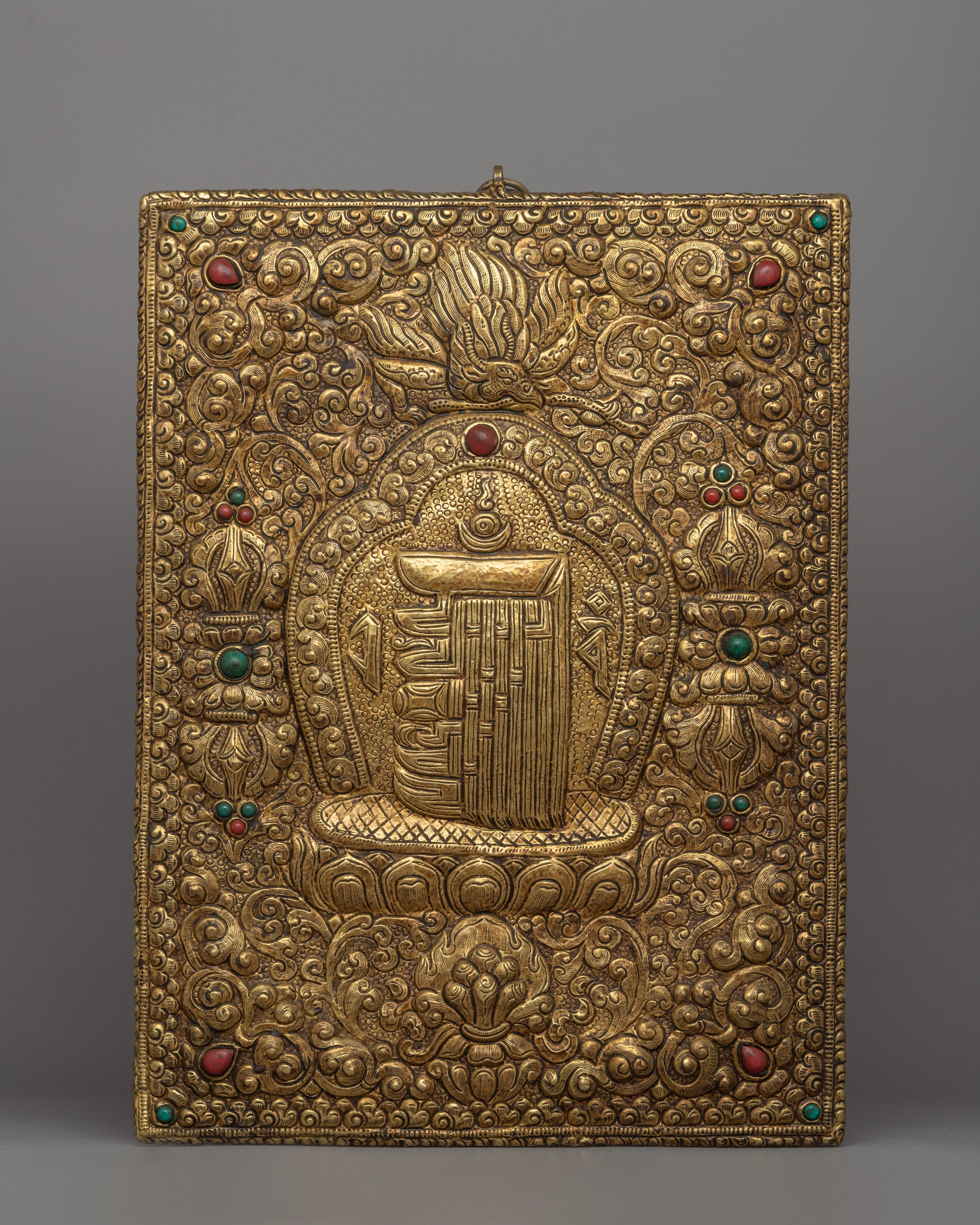 Kalachakra Brass Metal Thangka