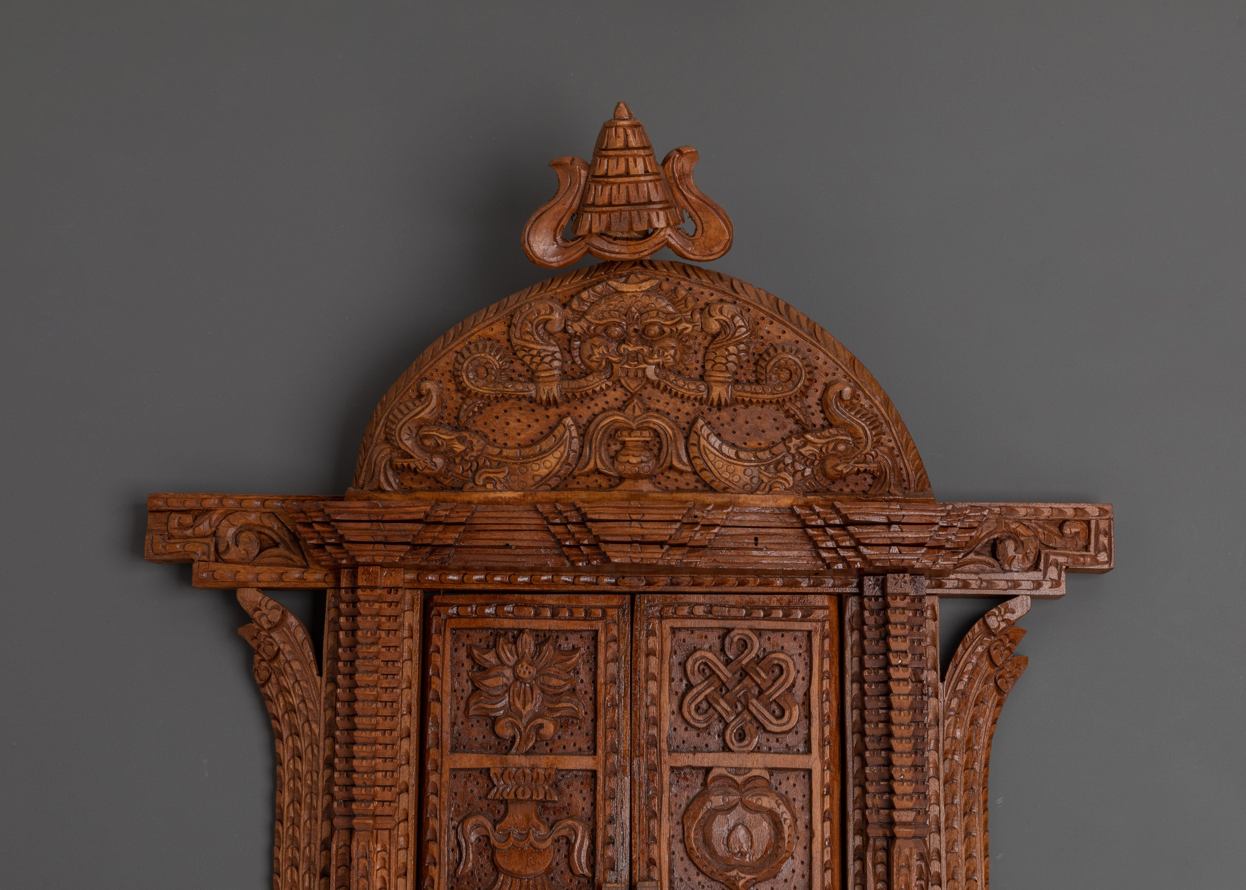 Auspicious Symbol Intricate Design Wall Art