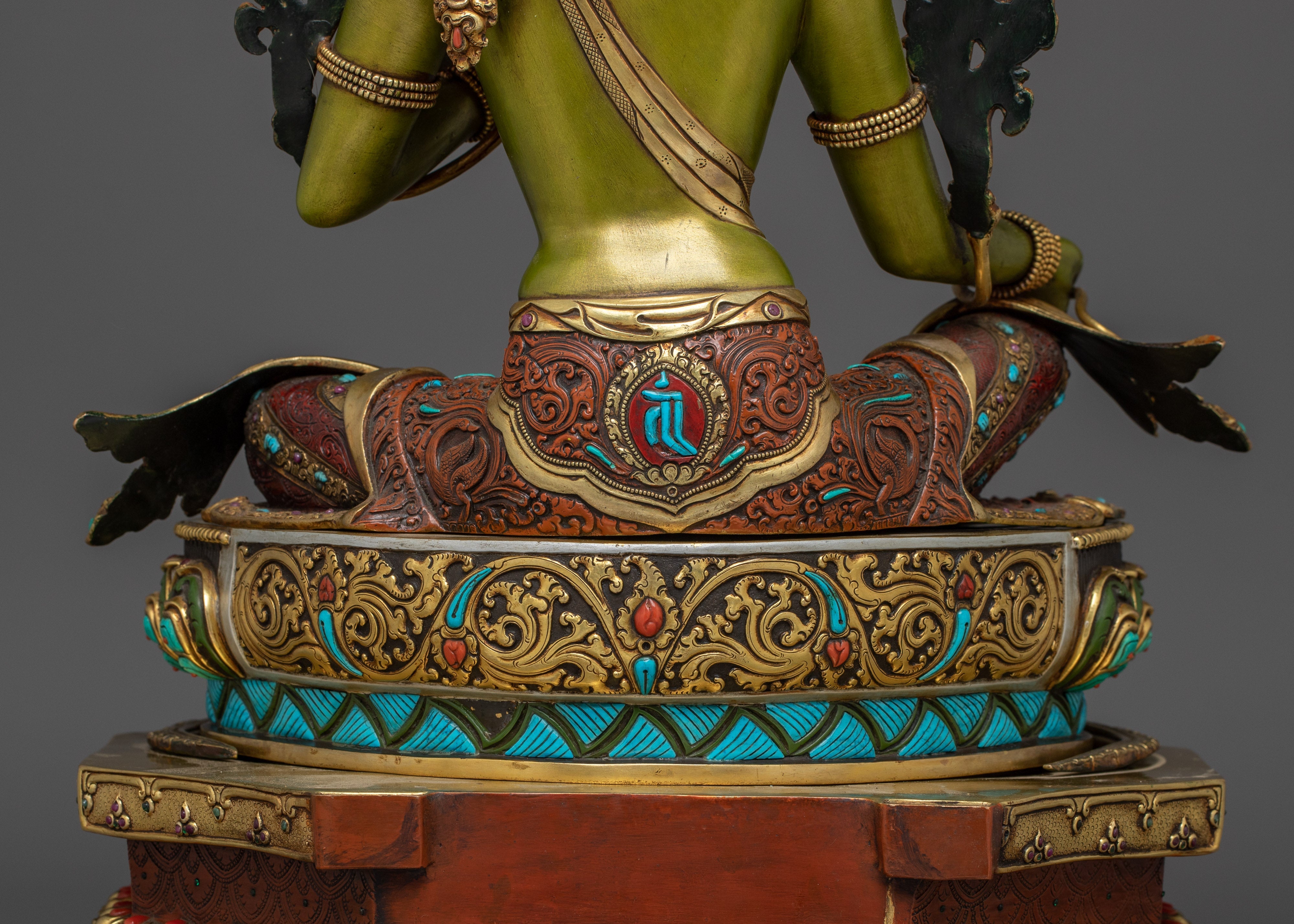 Magnificent Green Tara Statue | Shyama Tara - Mother of All Buddhas