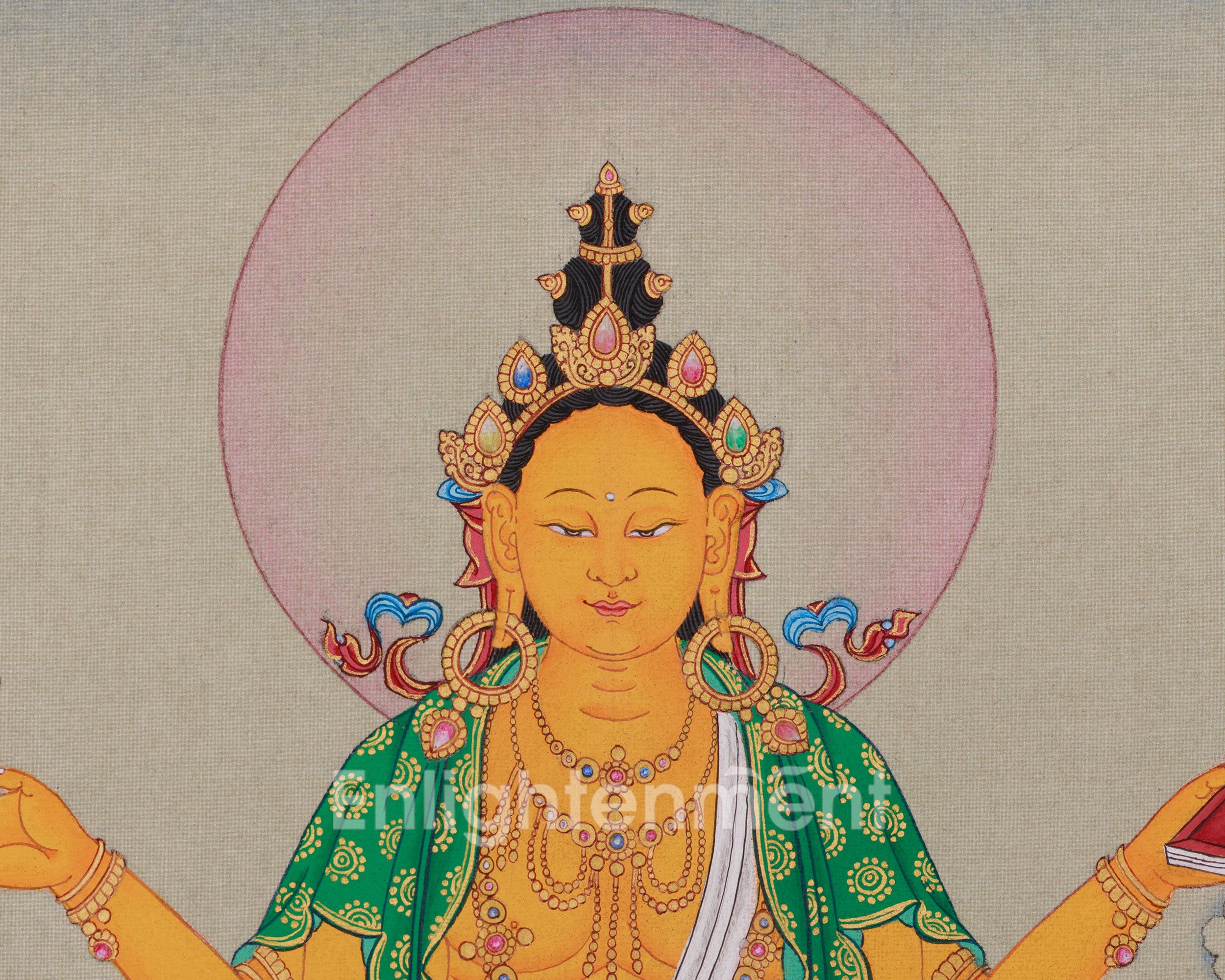 Great Mother Prajnaparamita Thangka | The Supreme Wisdom Goddess