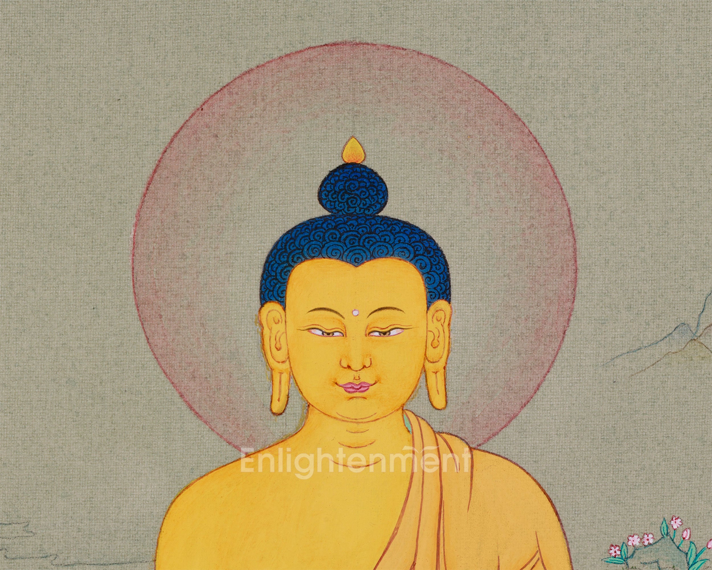 Small Buddha Shakyamuni Thangka