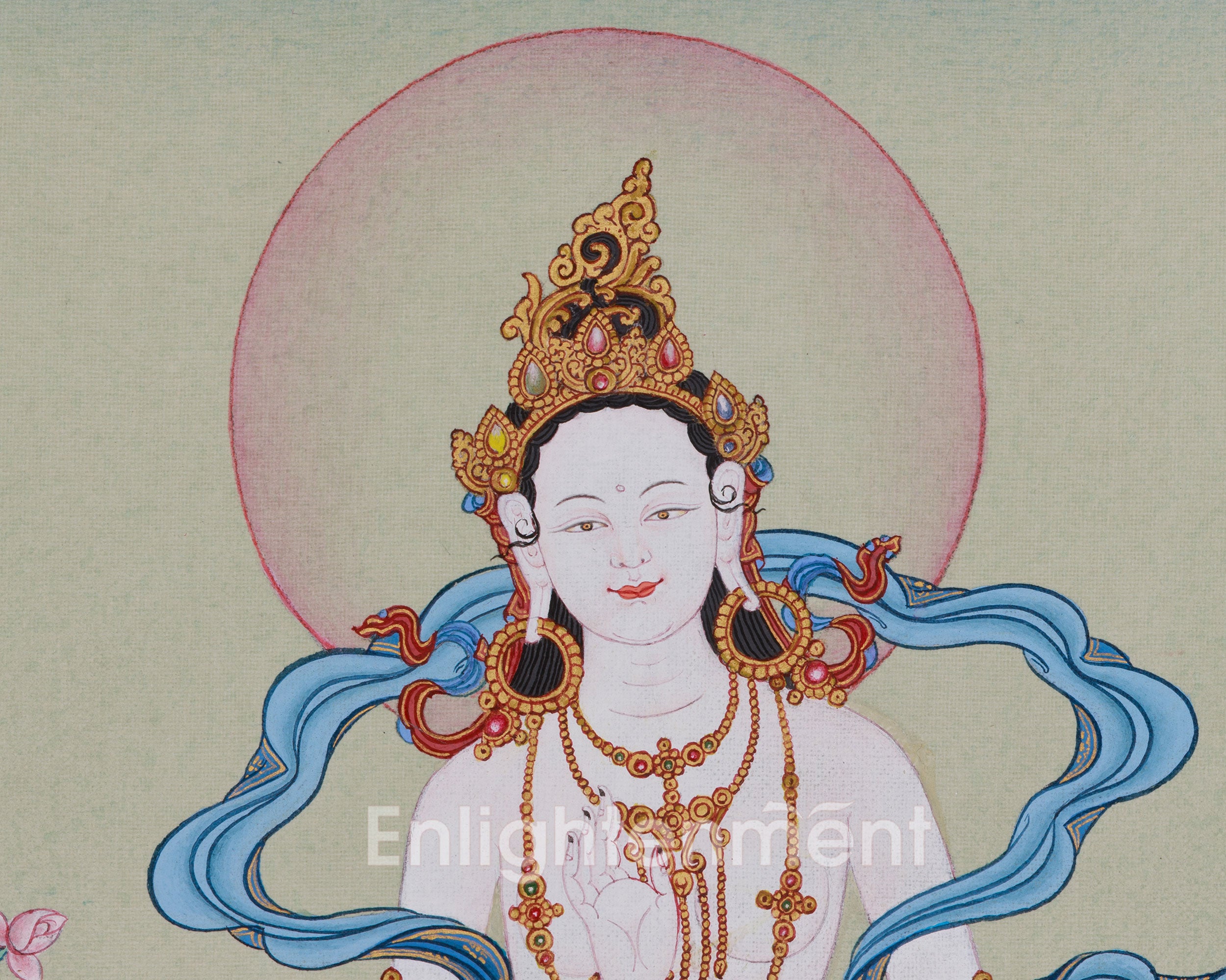 Princess Yeshe Tsogyal Thangka | Tantric Goddess of Wisdom