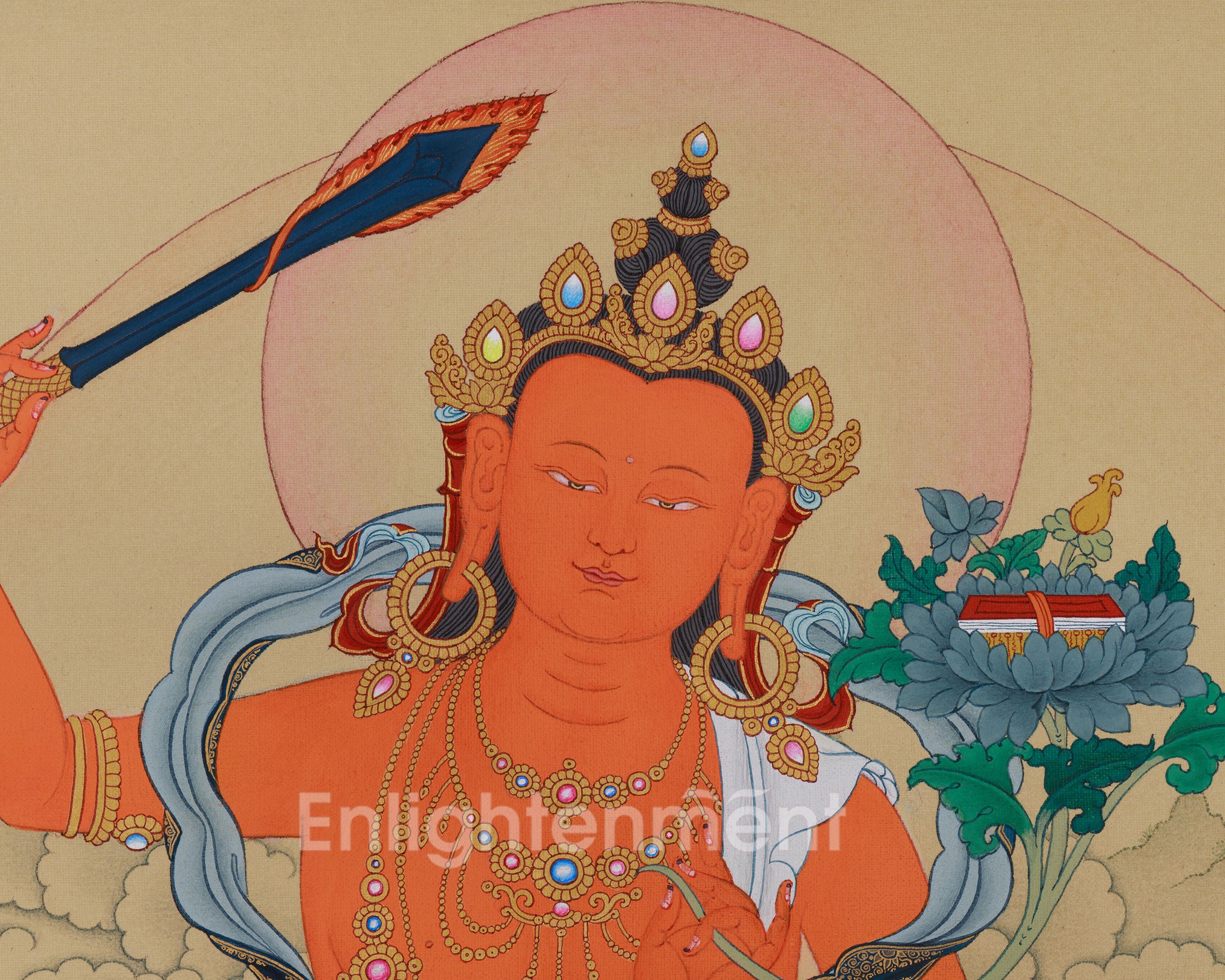 Divine Art Of Manjushri | Bodhisattva of Wisdom | Meditation & Spiritual Altar