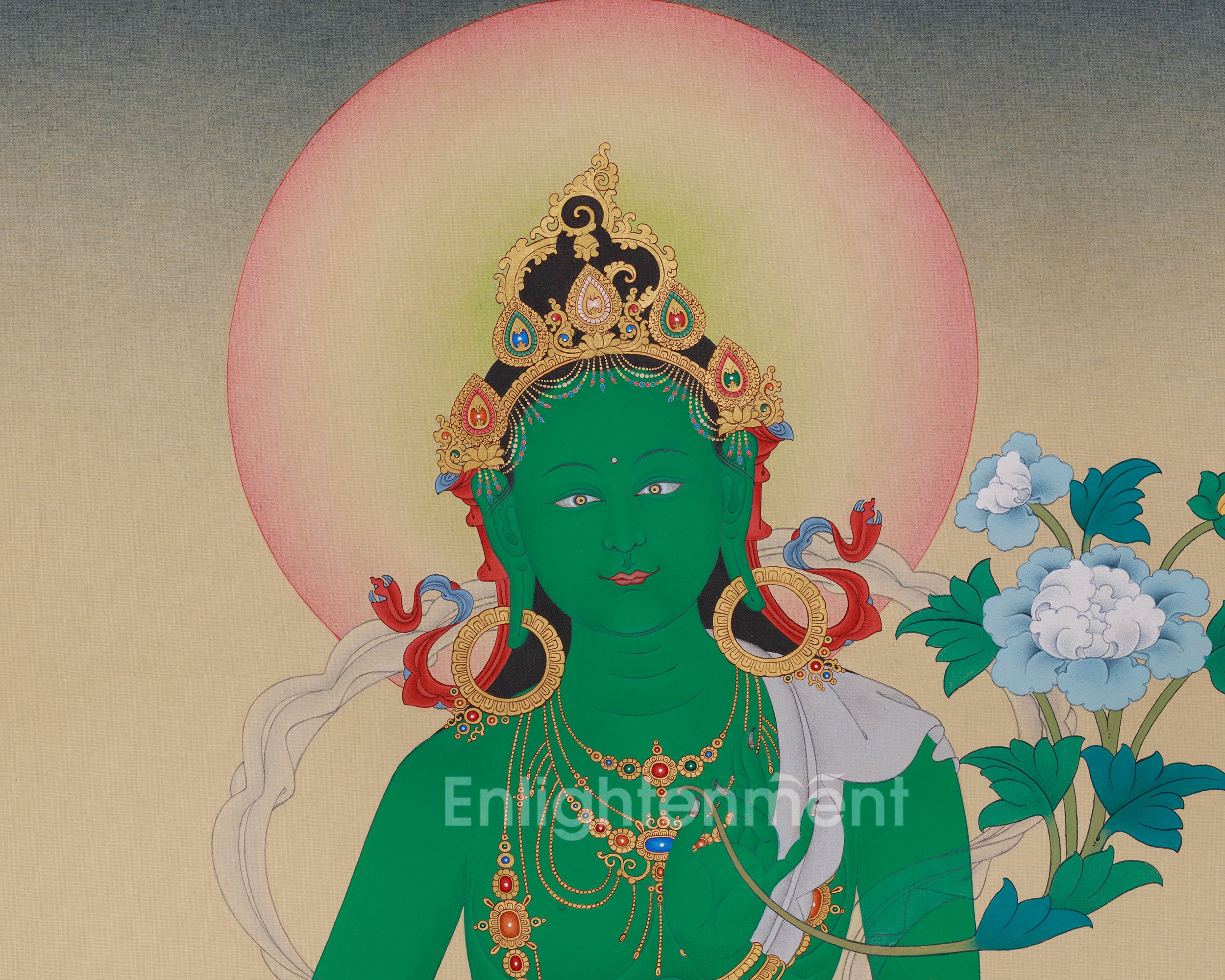Sacred Art of Green Tara | Shyama Tara | Mother of All Buddhas