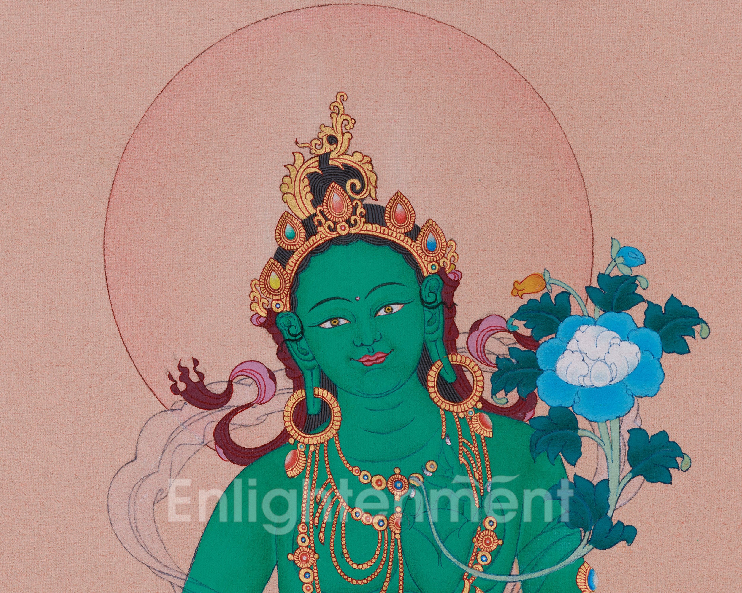Tibetan Swift Protector Green Tara | Mother of all Buddhas