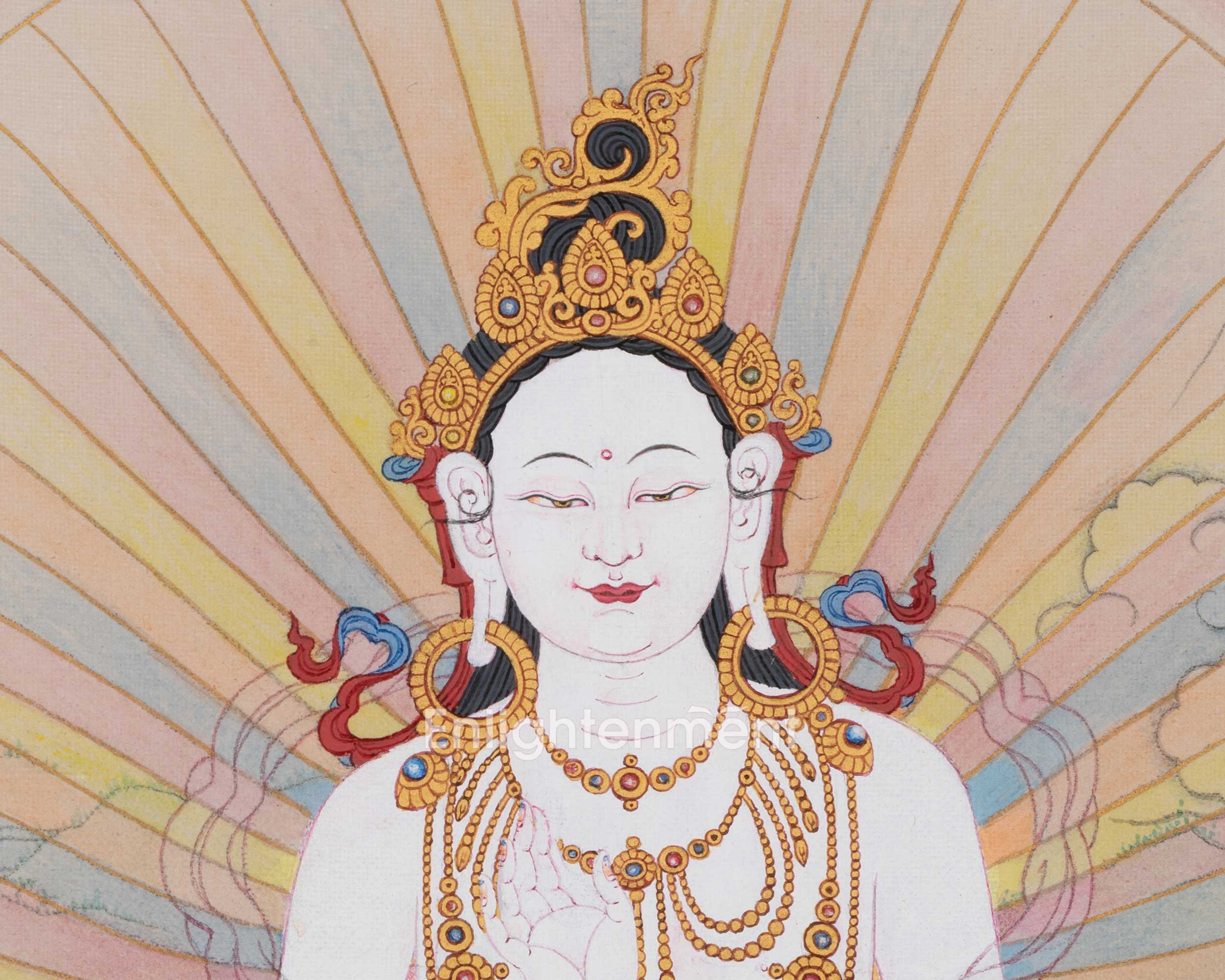 Yeshe Tsyogel Dakini Thangka Art