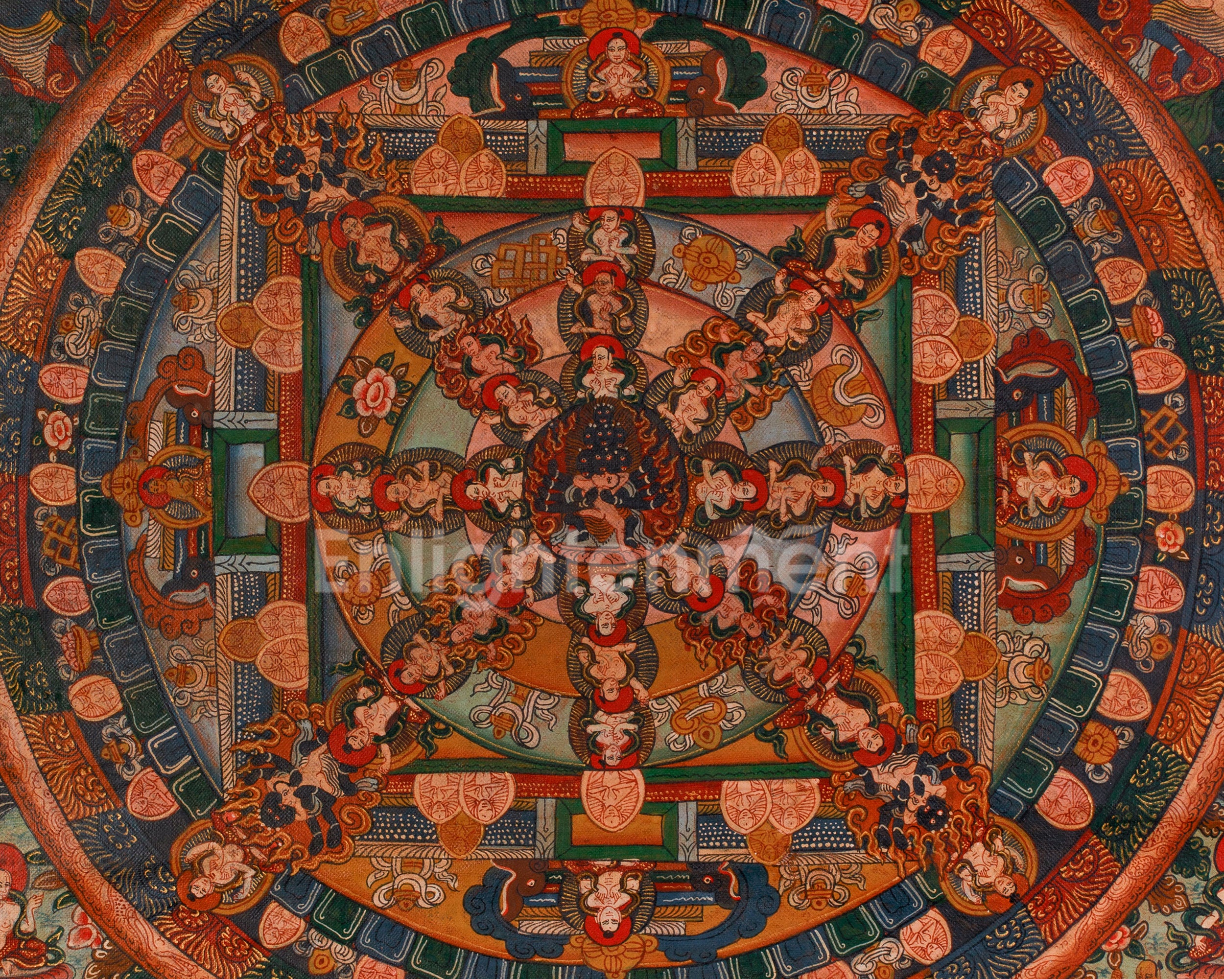 Yamantaka Mandala | Wrathful Compassion and Spiritual Transformation