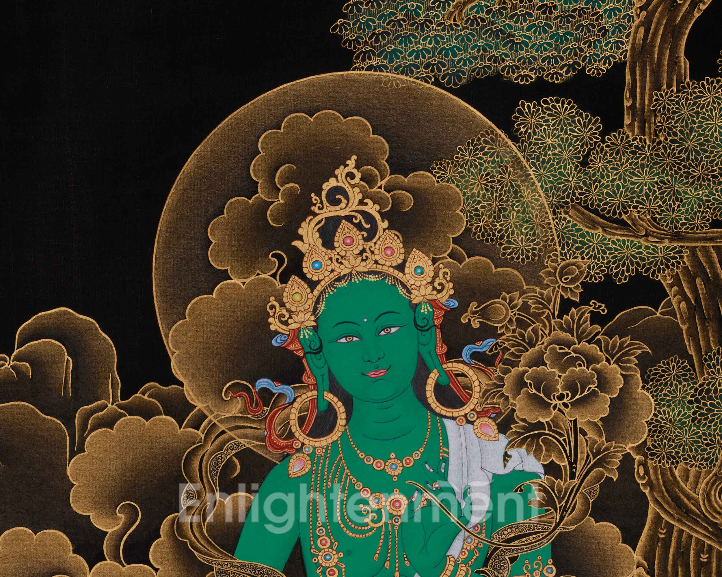 Exclusive Shyama Tara Painting | Mother of Liberation | Spiritual Healing