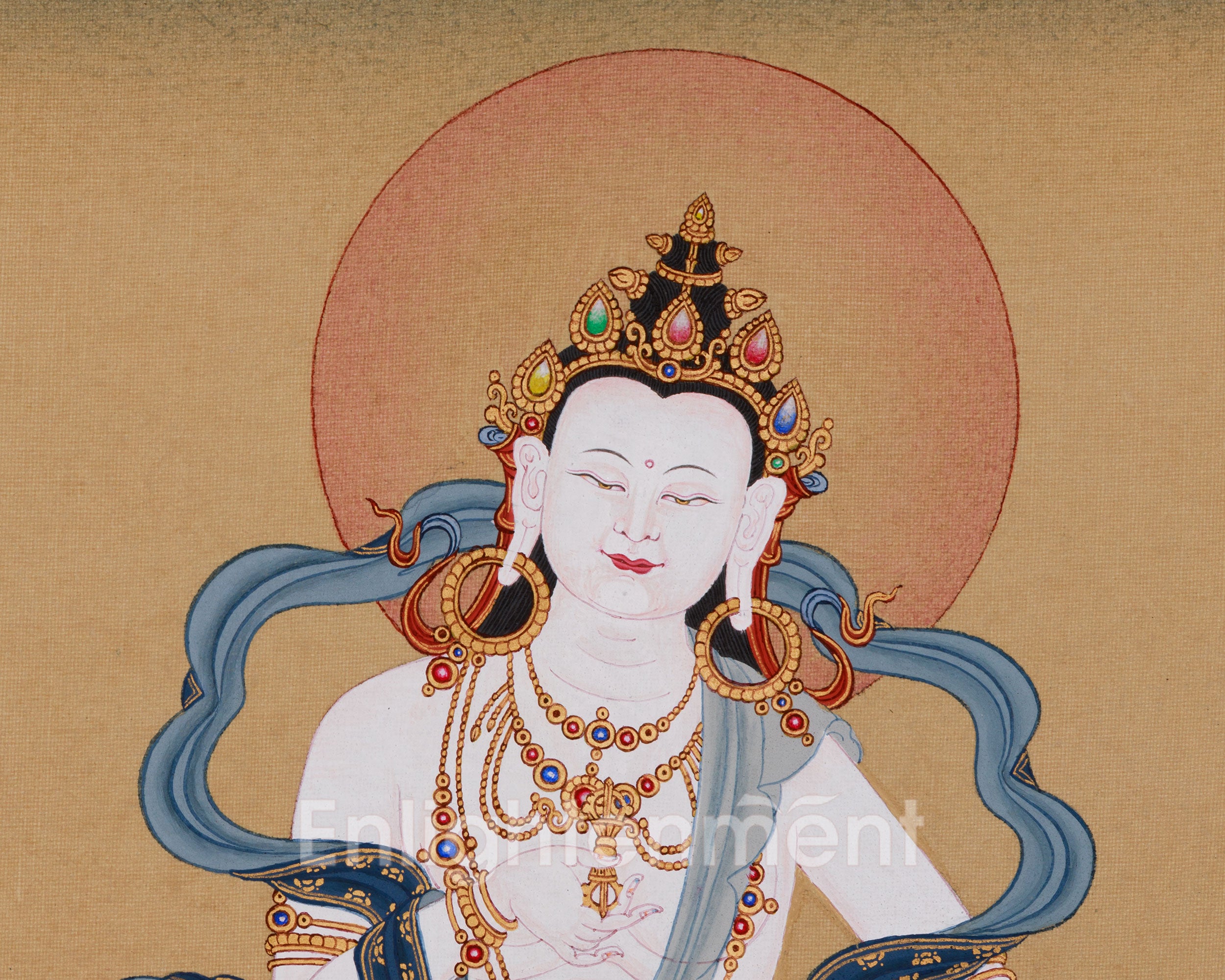 Vajrasattva, Purification Buddha Thangka | Spiritual Transformation