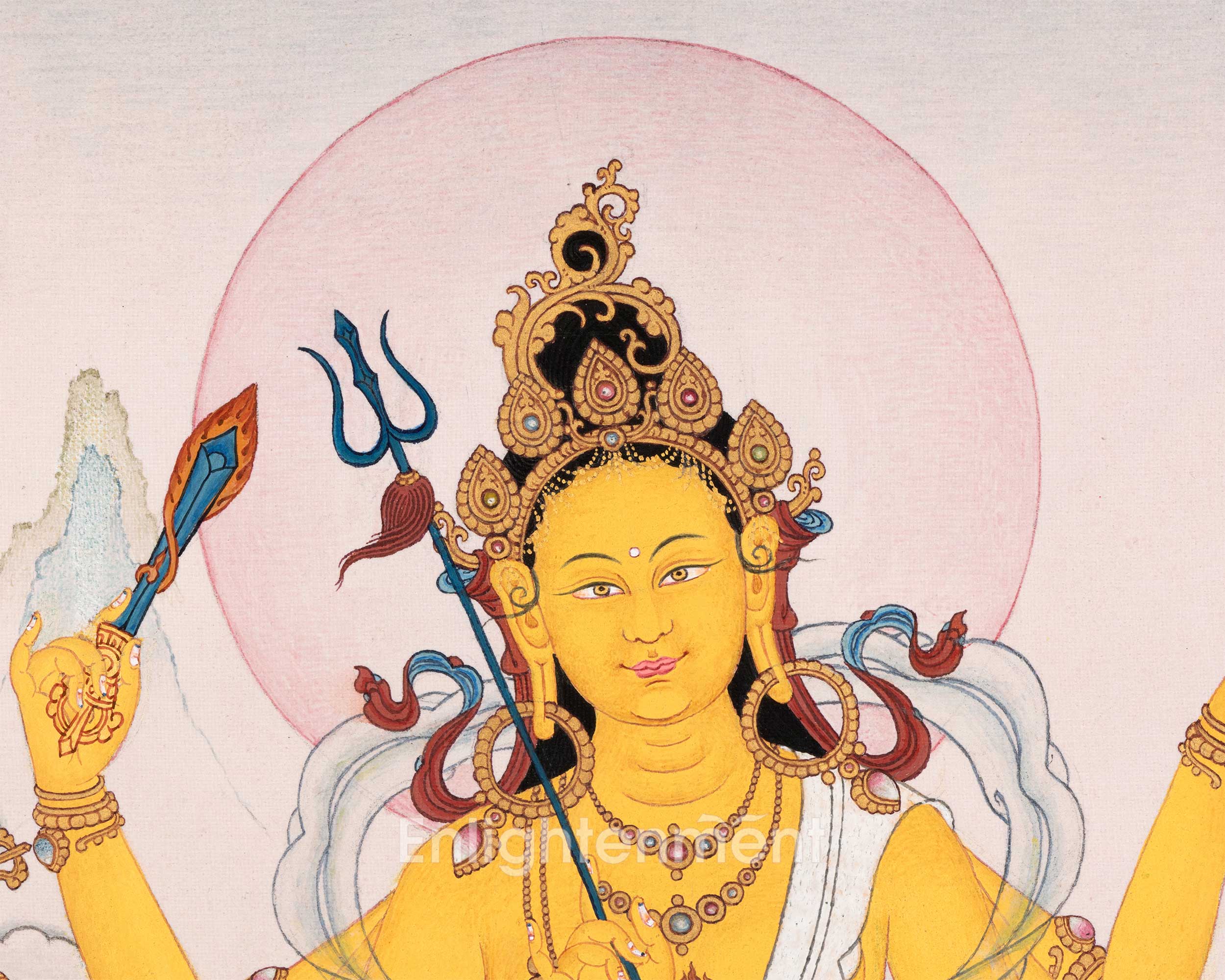 Mangalaloka Tara | 21 Tara of Surya Gupta Thangka