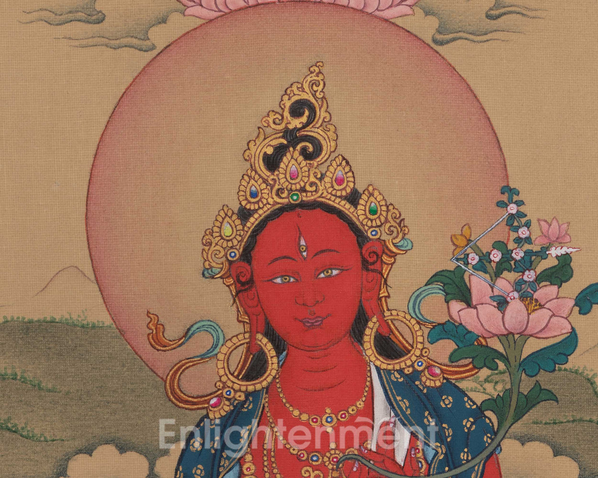 Red Tara Magnetizing Deity | Represents Fierce Compassion And Transformation