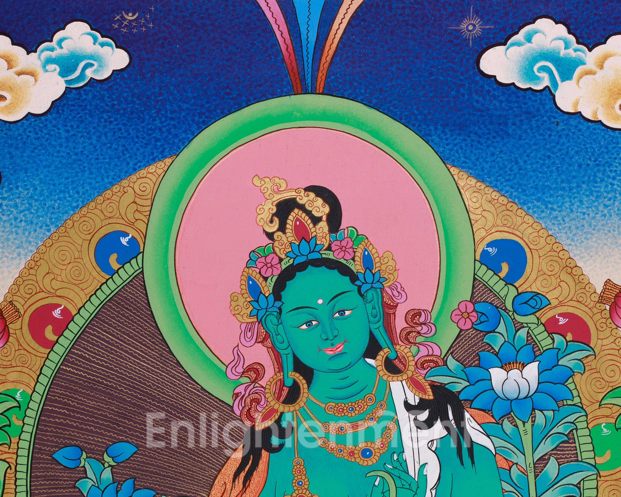 Traditional Shyamatara | Divine Protector of Compassion & Swift Action