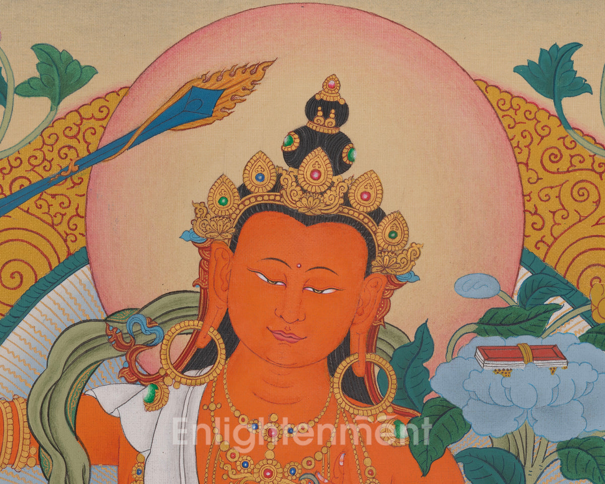 Buddhist Manjushri Art | Transcendent Wisdom | Gentle Glory