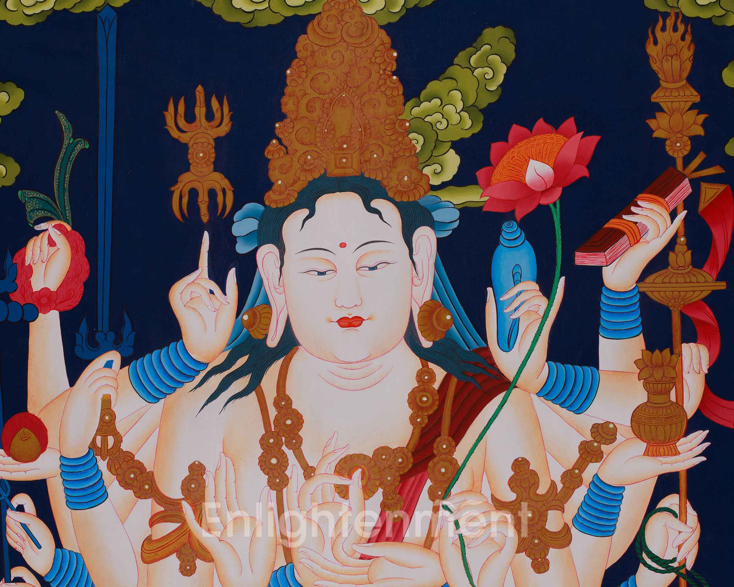 Juntei Kannon Artwork | Divine Mother of the Buddhist Deities