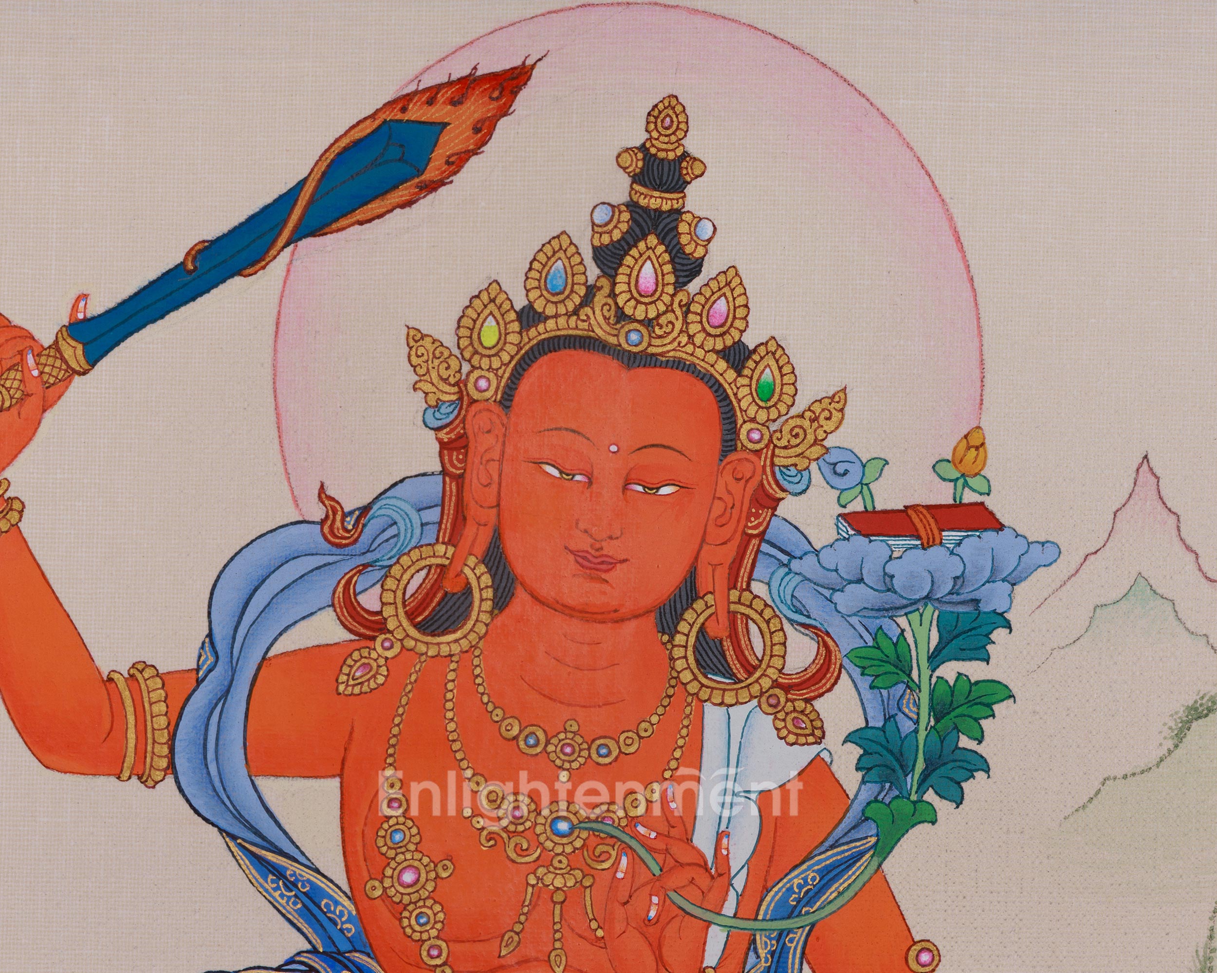 Sacred Art of Manjushri | Embodiment of Enlightened Wisdom