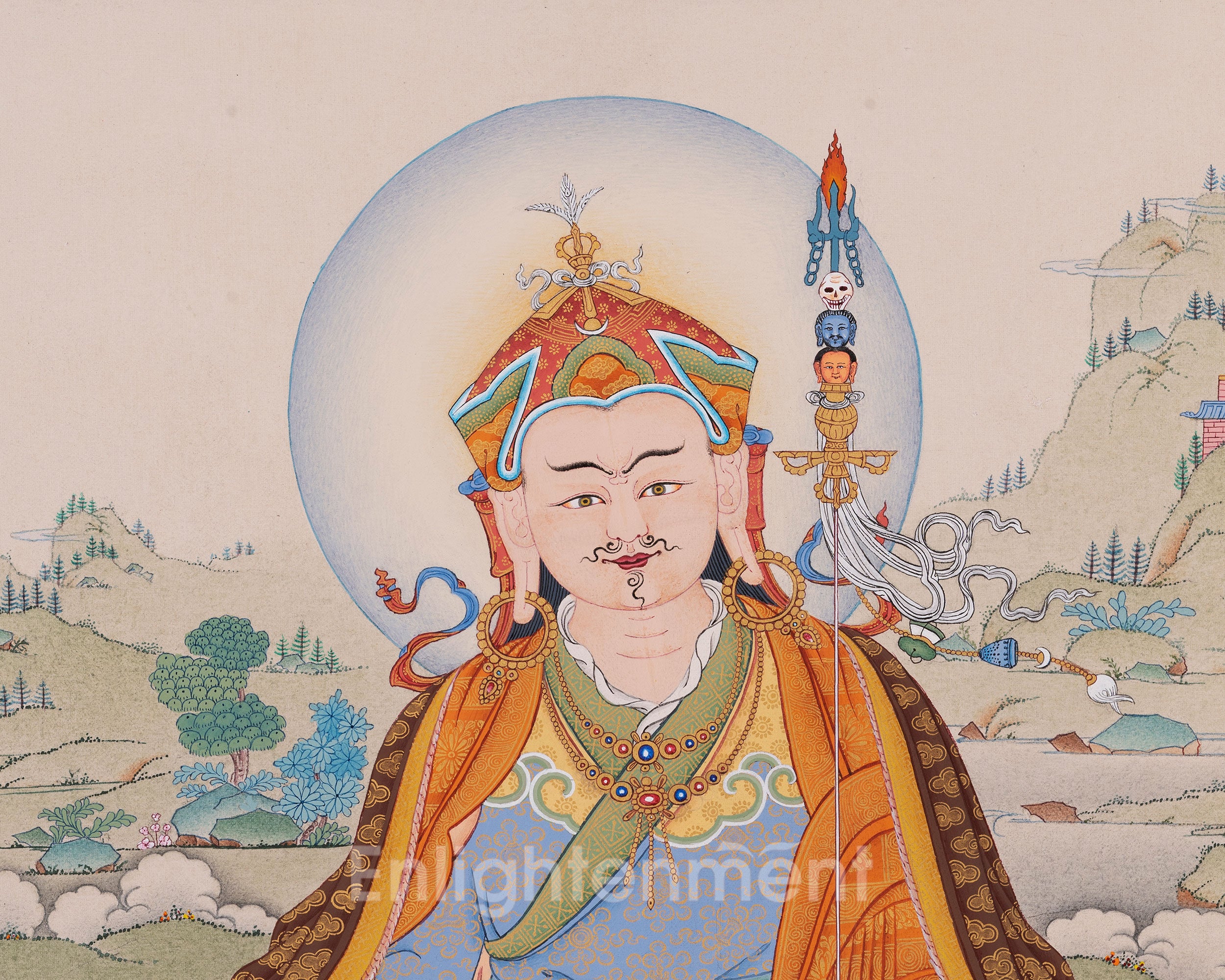 Guru Rinpoche Thangka, Padmasambhava Painting