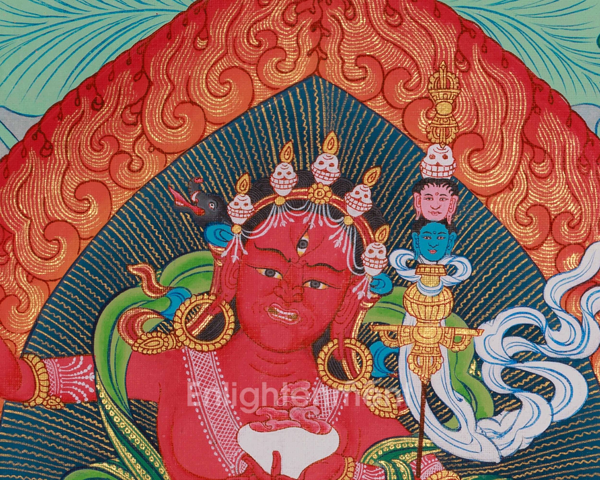 Tibetan Vajrayogini Thangka | Wisdom and Transformation Deity