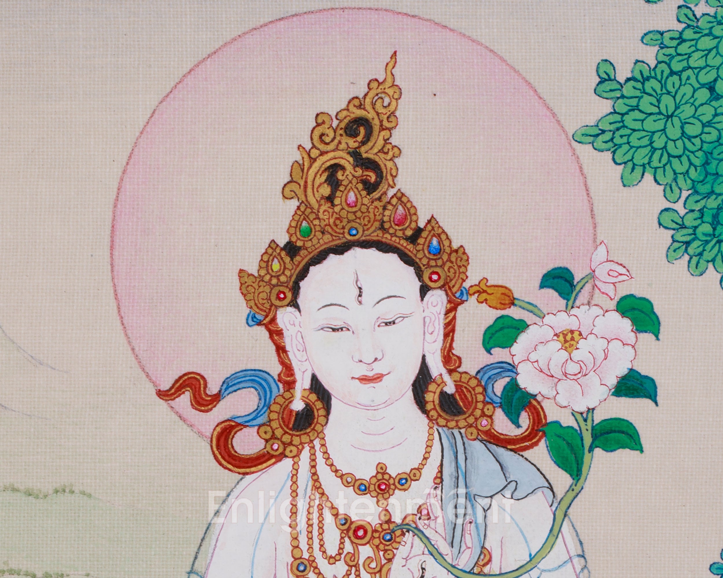 Longevity Symbol White Tara | Goddess of Healing and Compassion