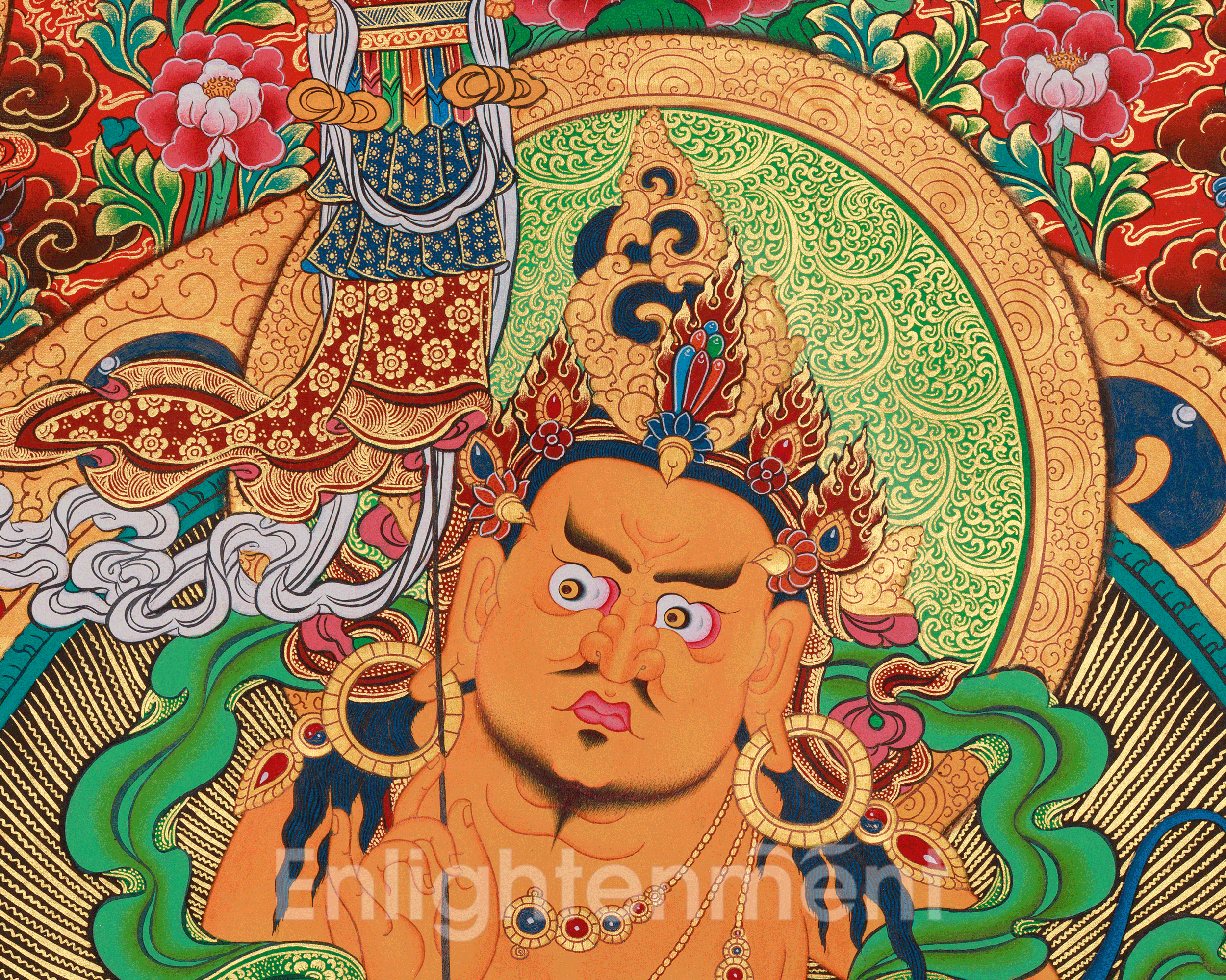 Namtoshe Wealth Deity Art | The Wealth God | God Vaishravana
